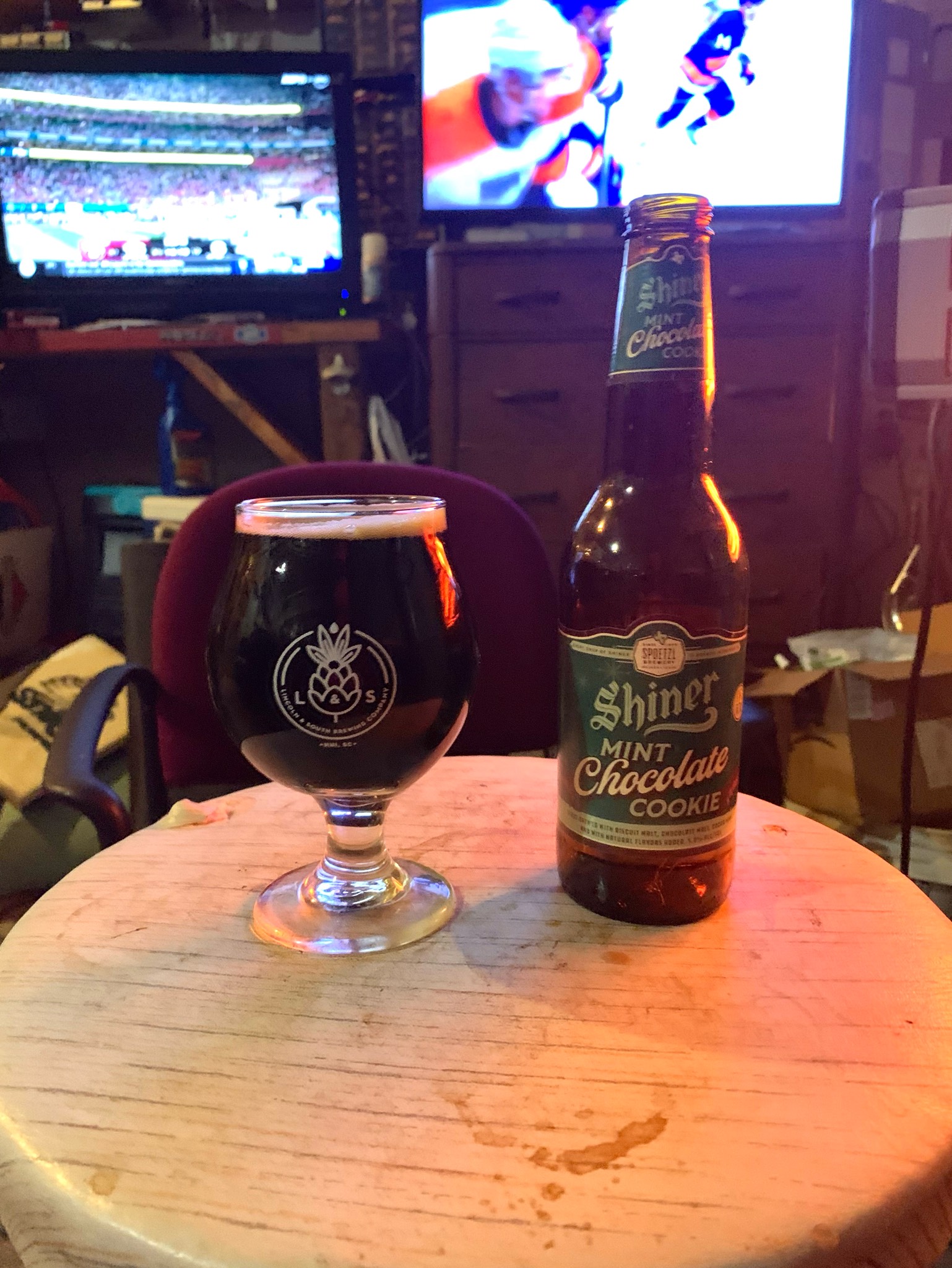 Shiner Mint Chocolate Cookie, Spoetzl Brewery