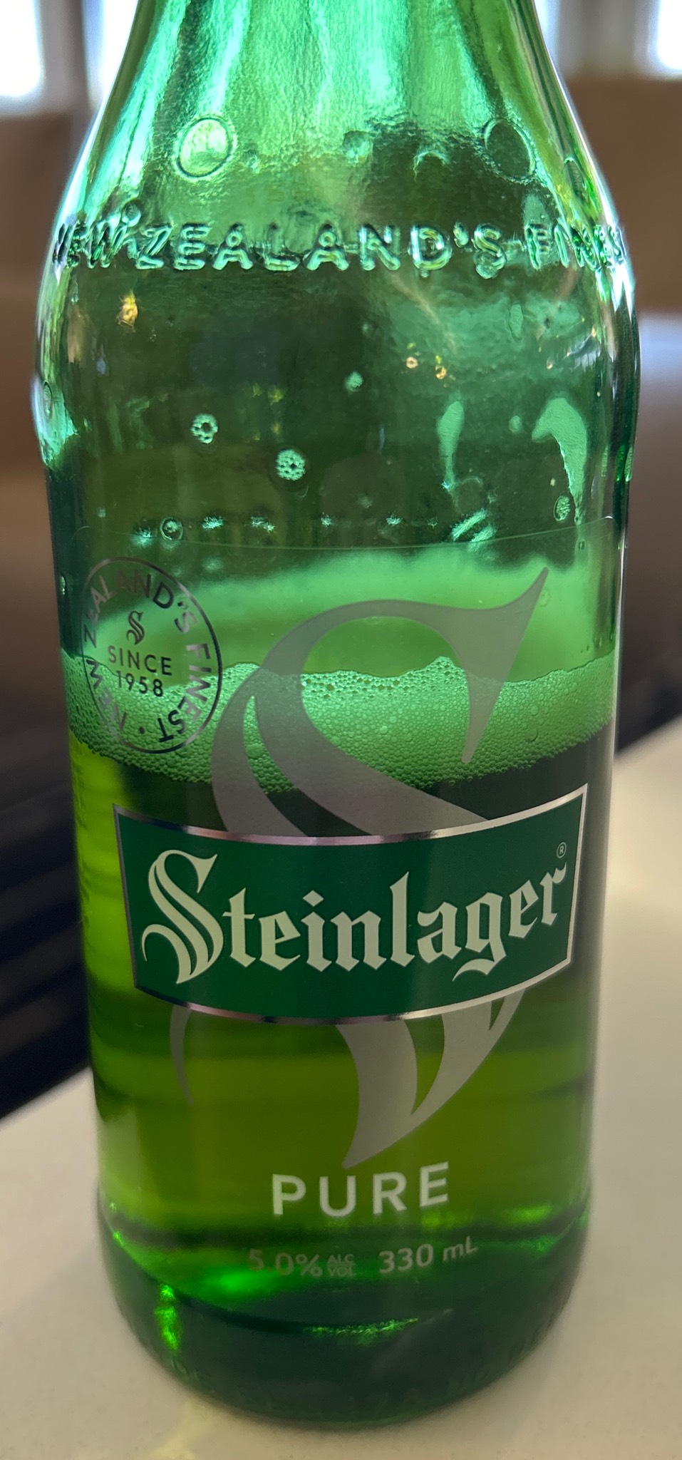 Steinlager Pure, Lion Breweries - NZ (Lion Co.)
