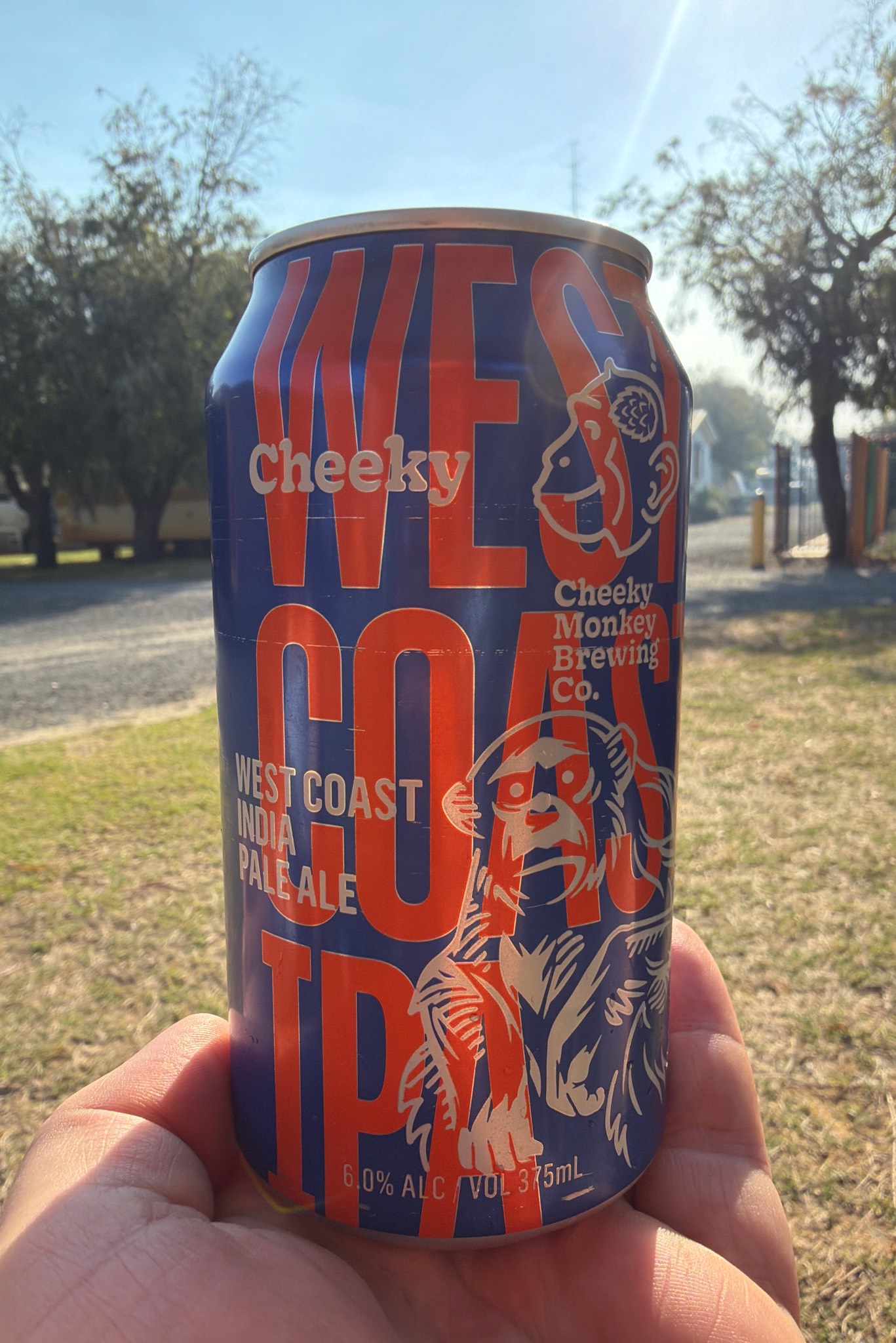 west coast ipa, Cheeky Monkey Brewing Company