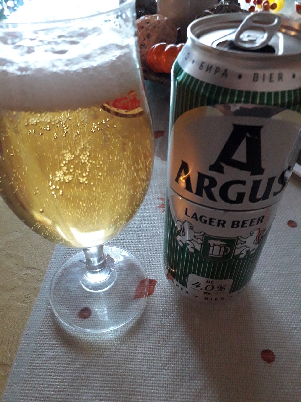 Argus Lager beer, Lidl Deutschland / Germany
