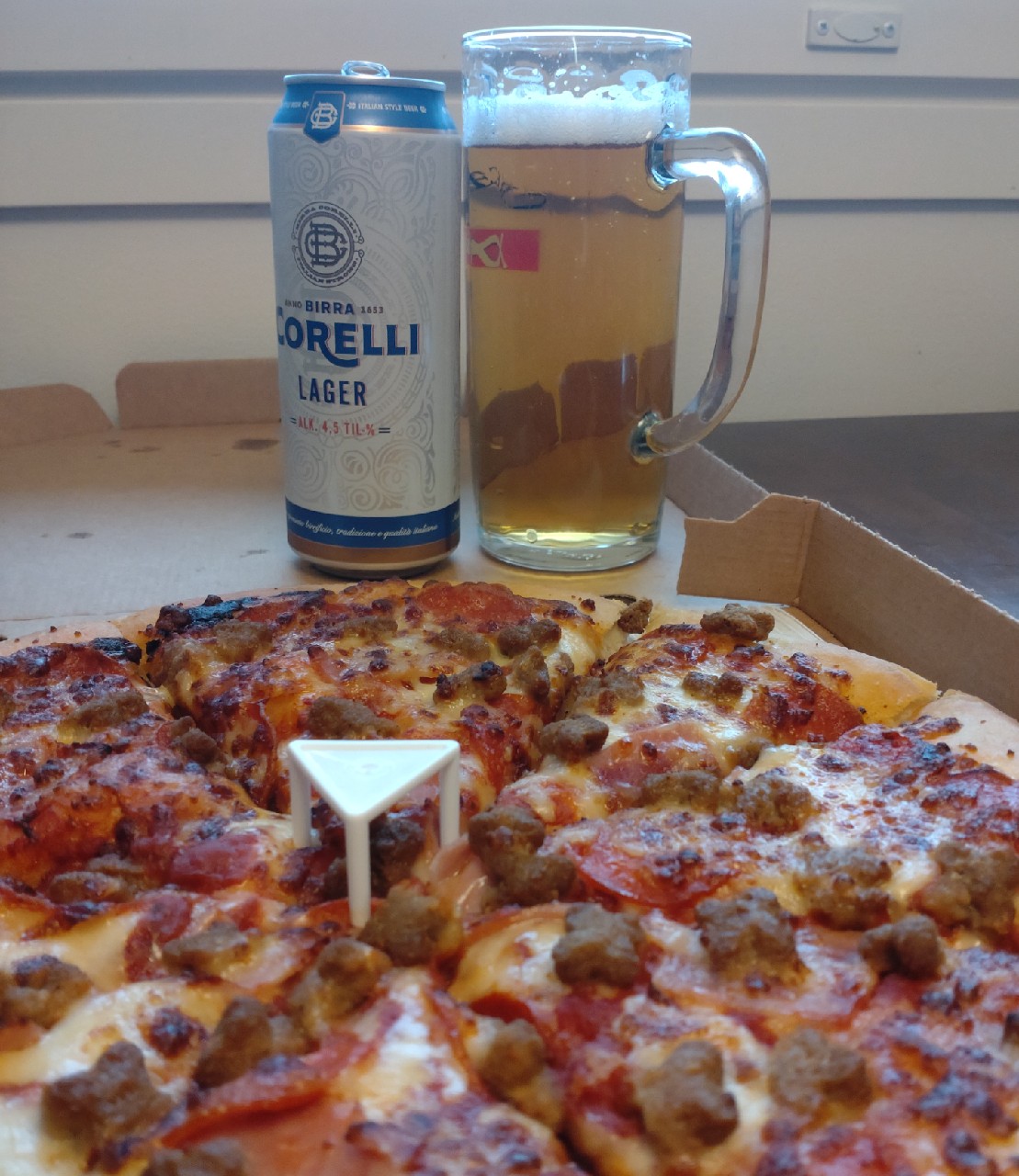 Birra Corelli Lager, Font Salem (Damm)