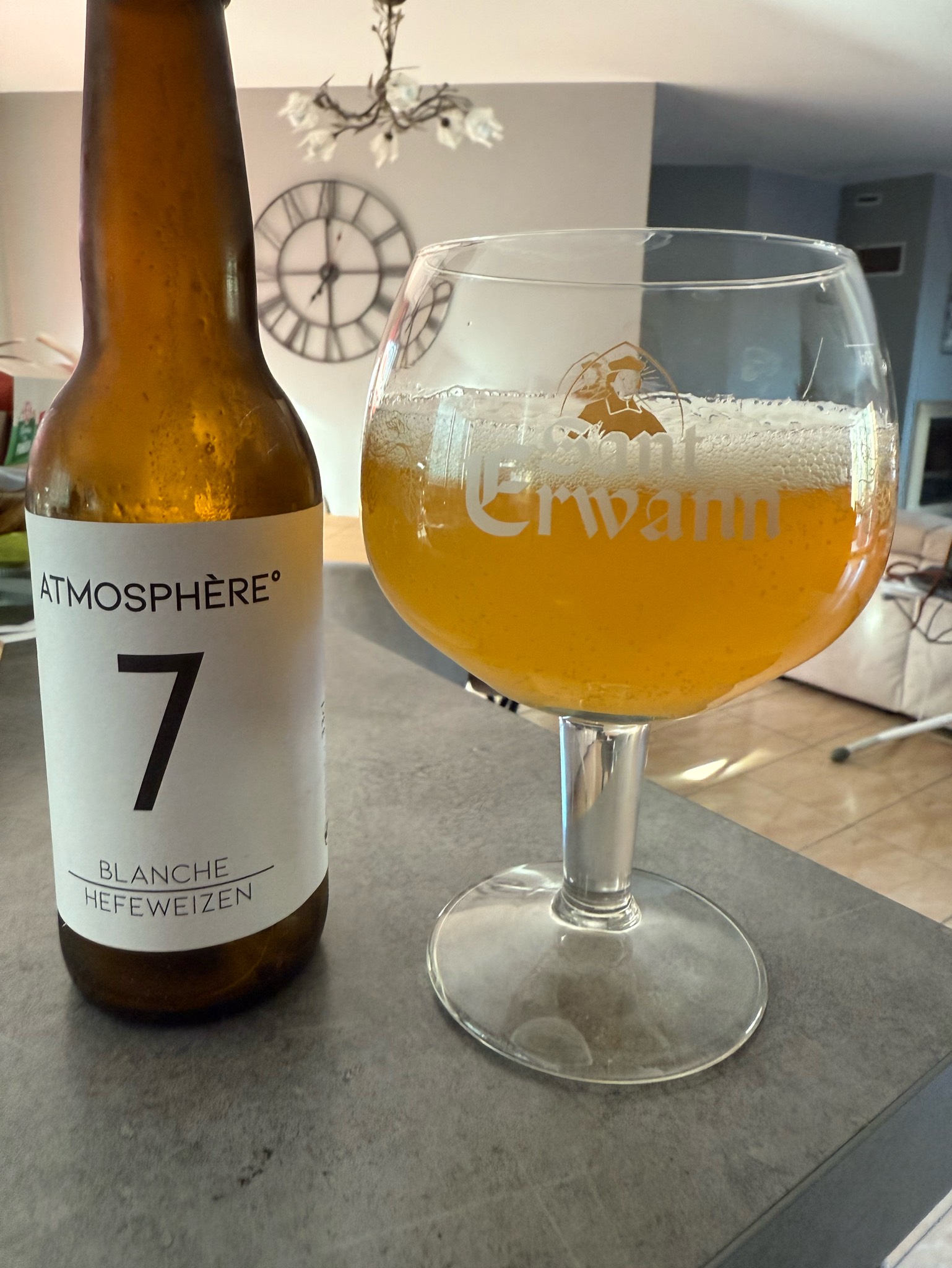 7 Blanche - Hefeweizen, Brasserie Atmosphère