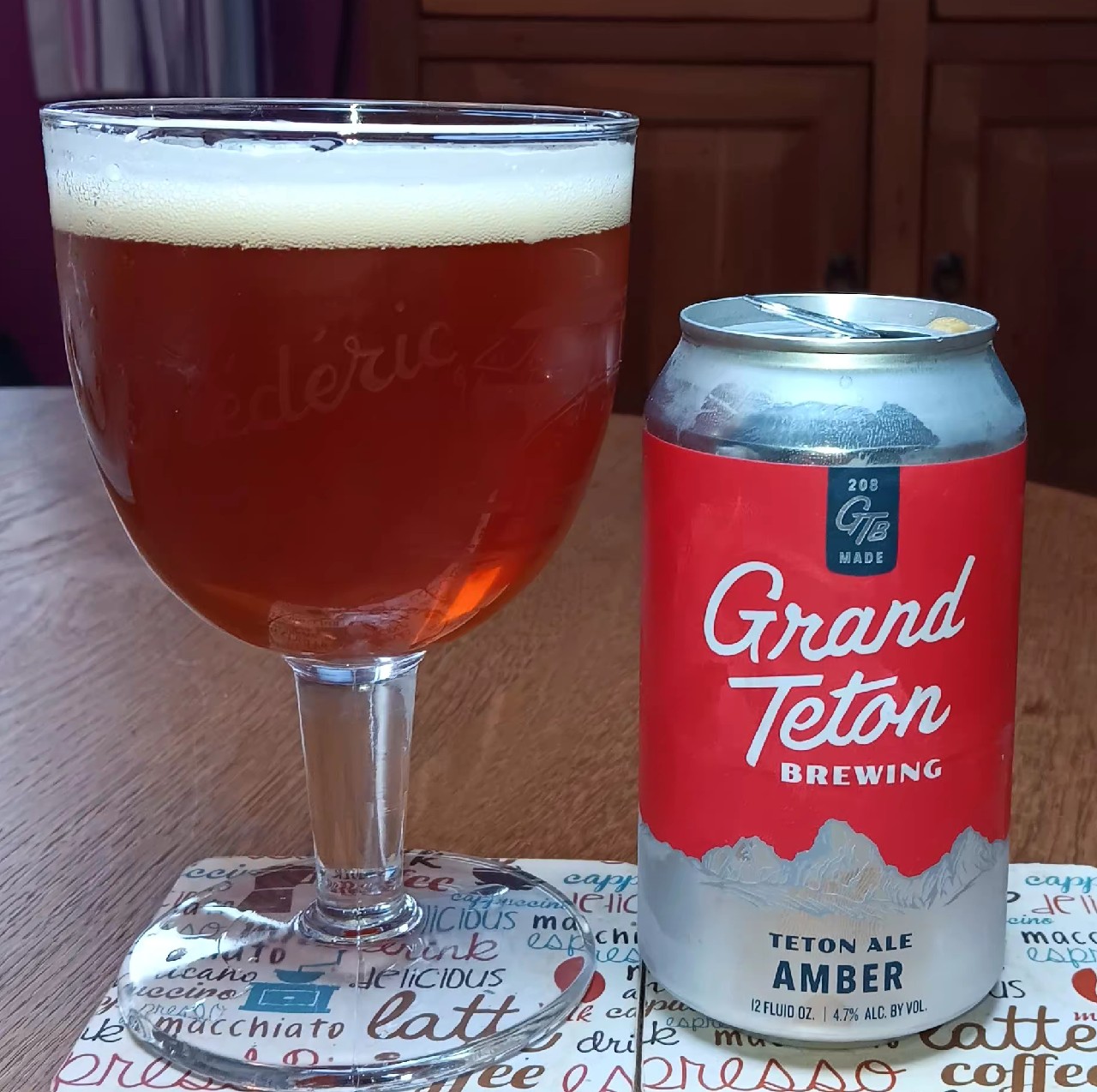 Teton Amber Ale, Grand Teton Brewing Co.