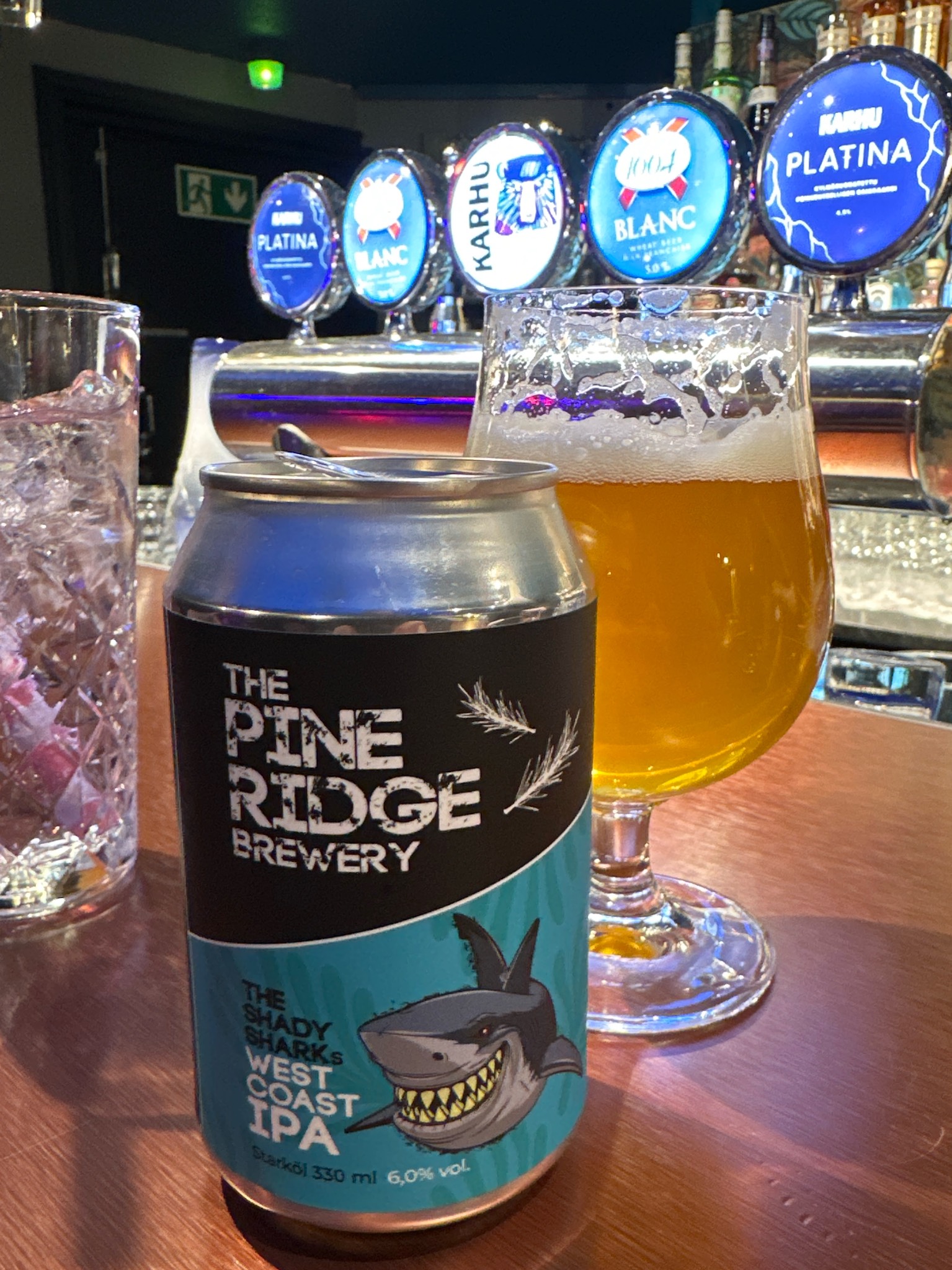 The Shady Shark's West Coast IPA, Pine Brewing Company