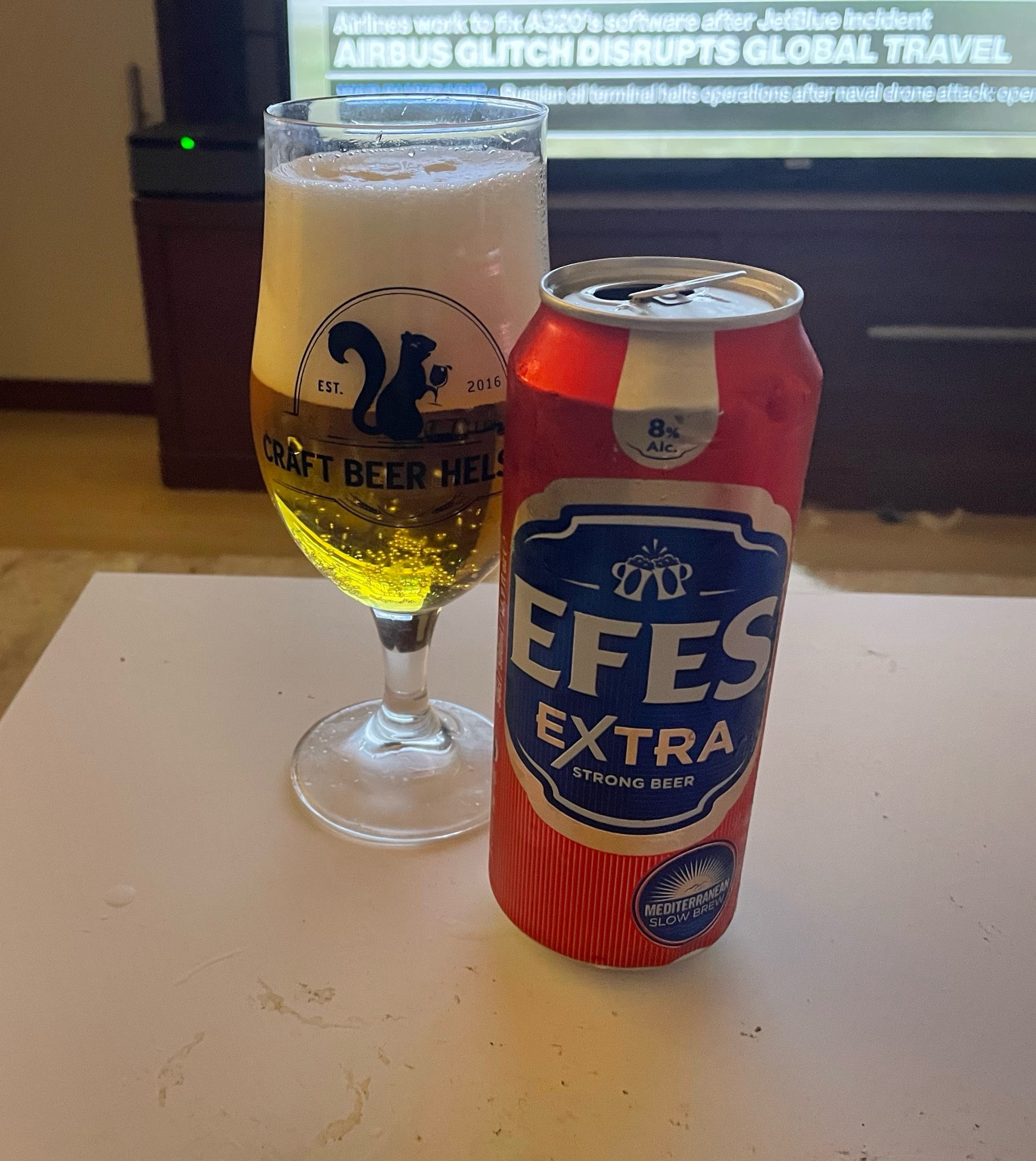 Efes Extra 8%, Turkey