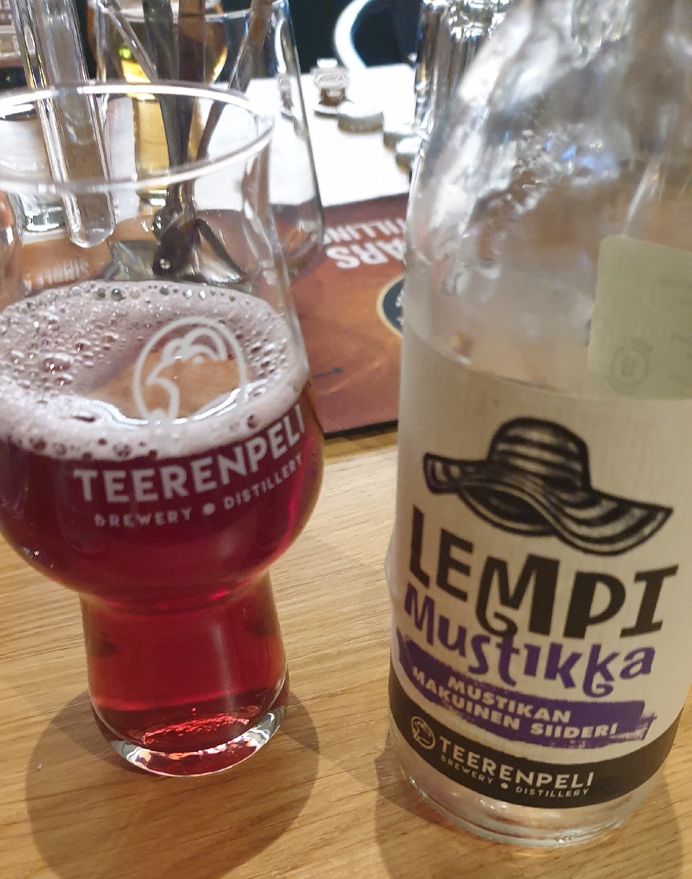 Lempi Mustikka, Teerenpeli Panimo & Tislaamo