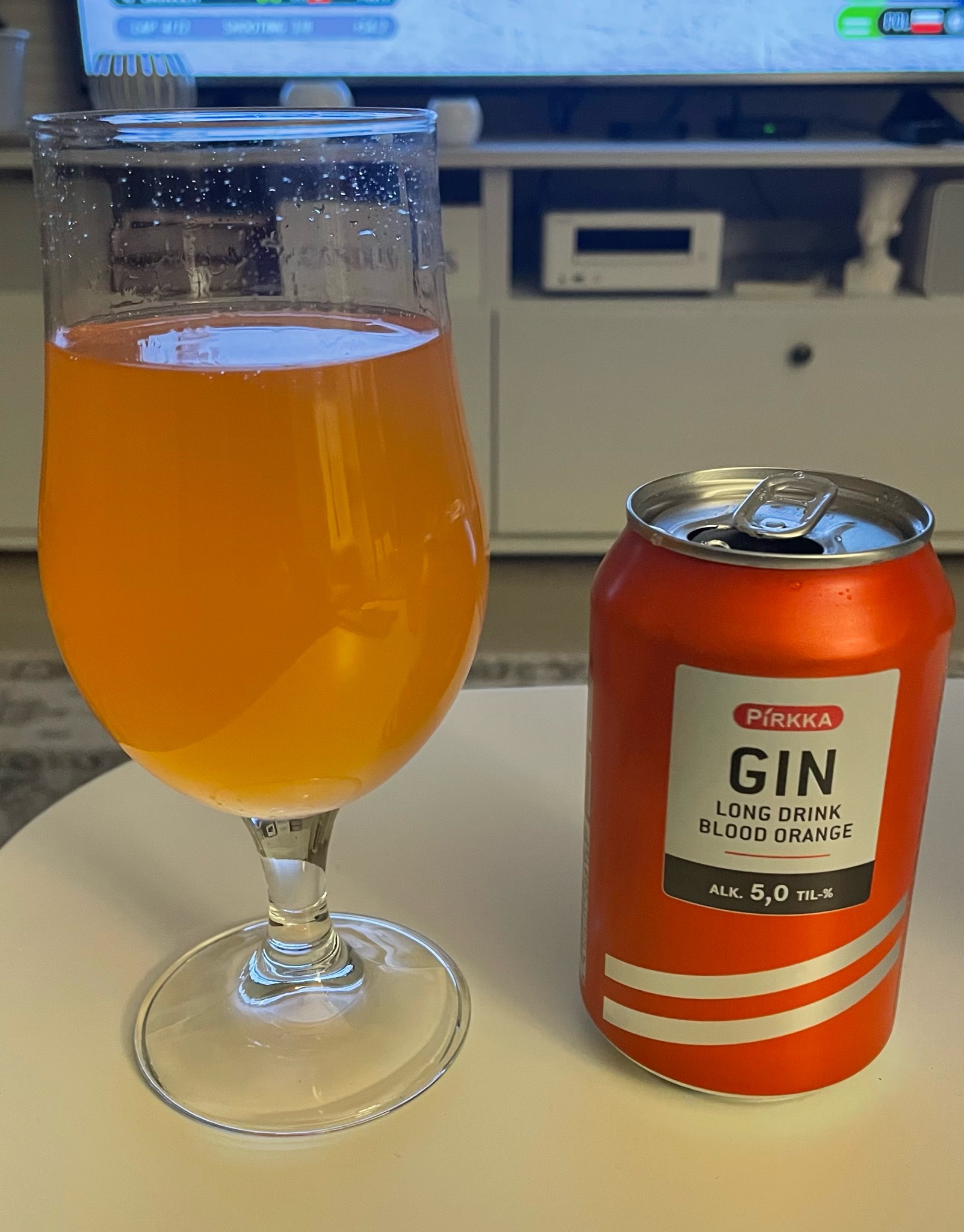 Pirkka GIN Blood Orange Long Drink, Finland