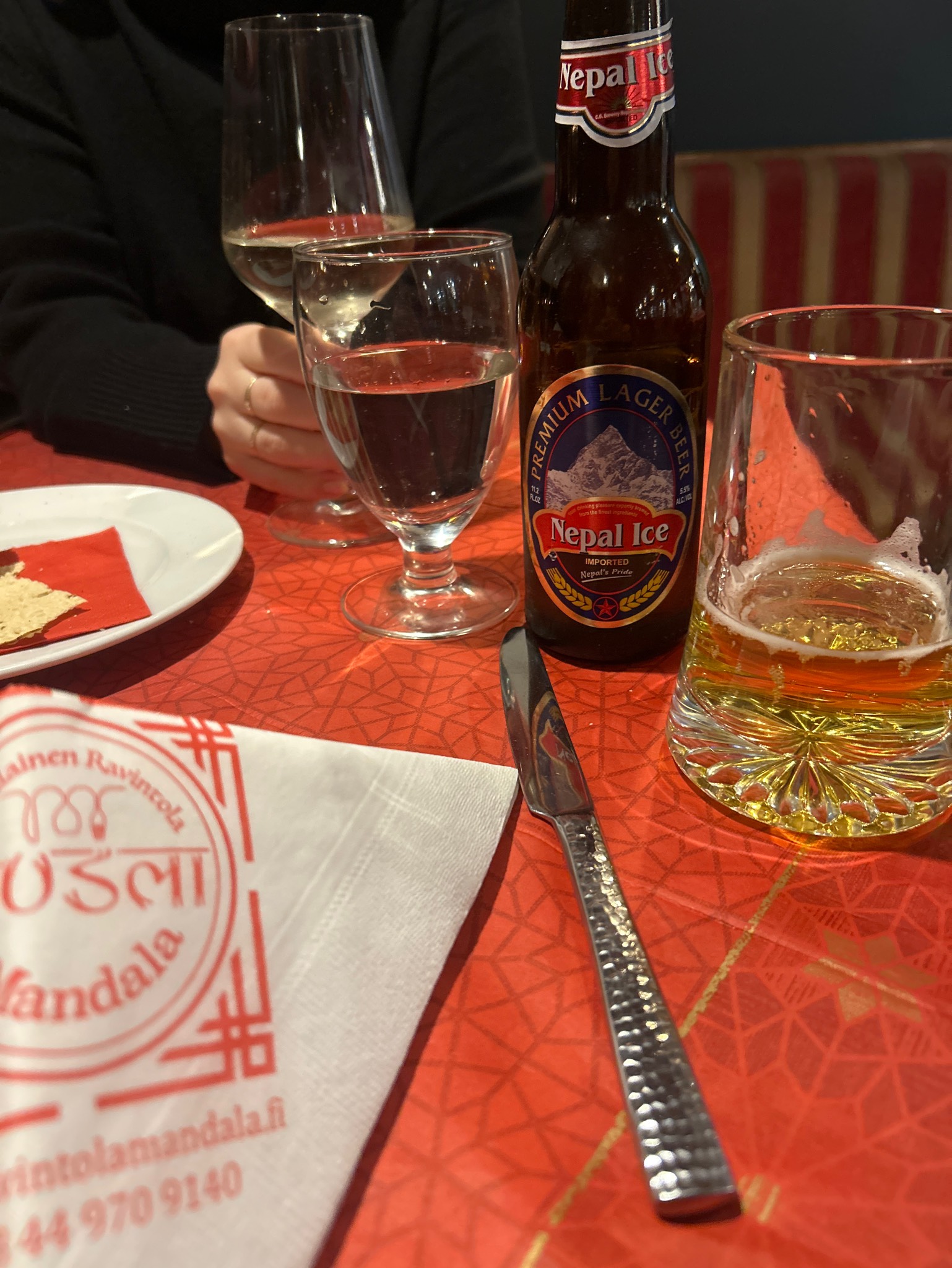 Nepal Ice Premium Lager Beer, Sungold Brewery