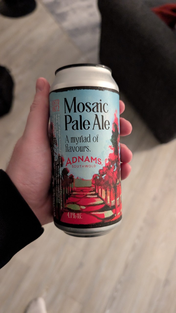 Mosaic Pale Ale, Adnams