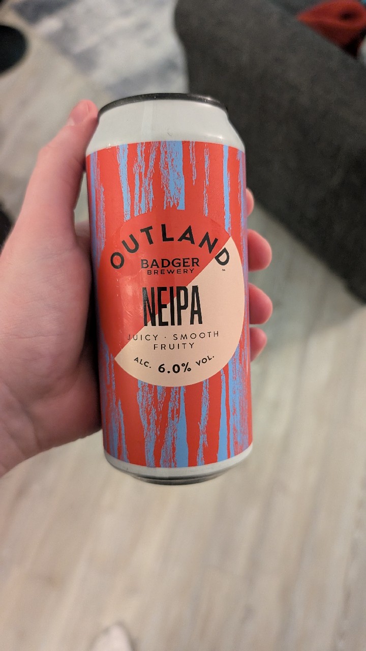 Outland NEIPA, Badger Brewery (Hall & Woodhouse)