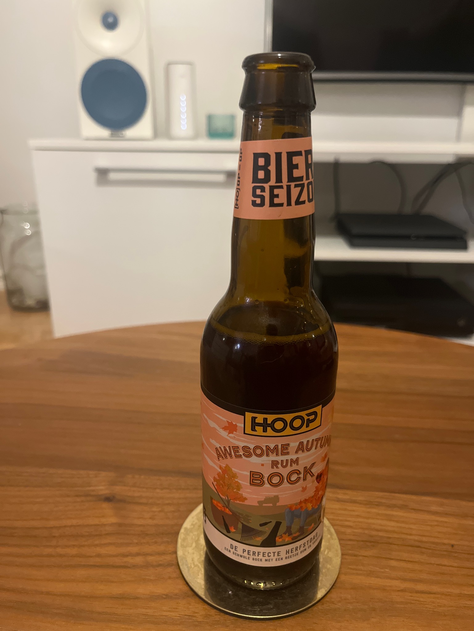 Awesome Autumn Rum Bock, Brouwerij Hoop