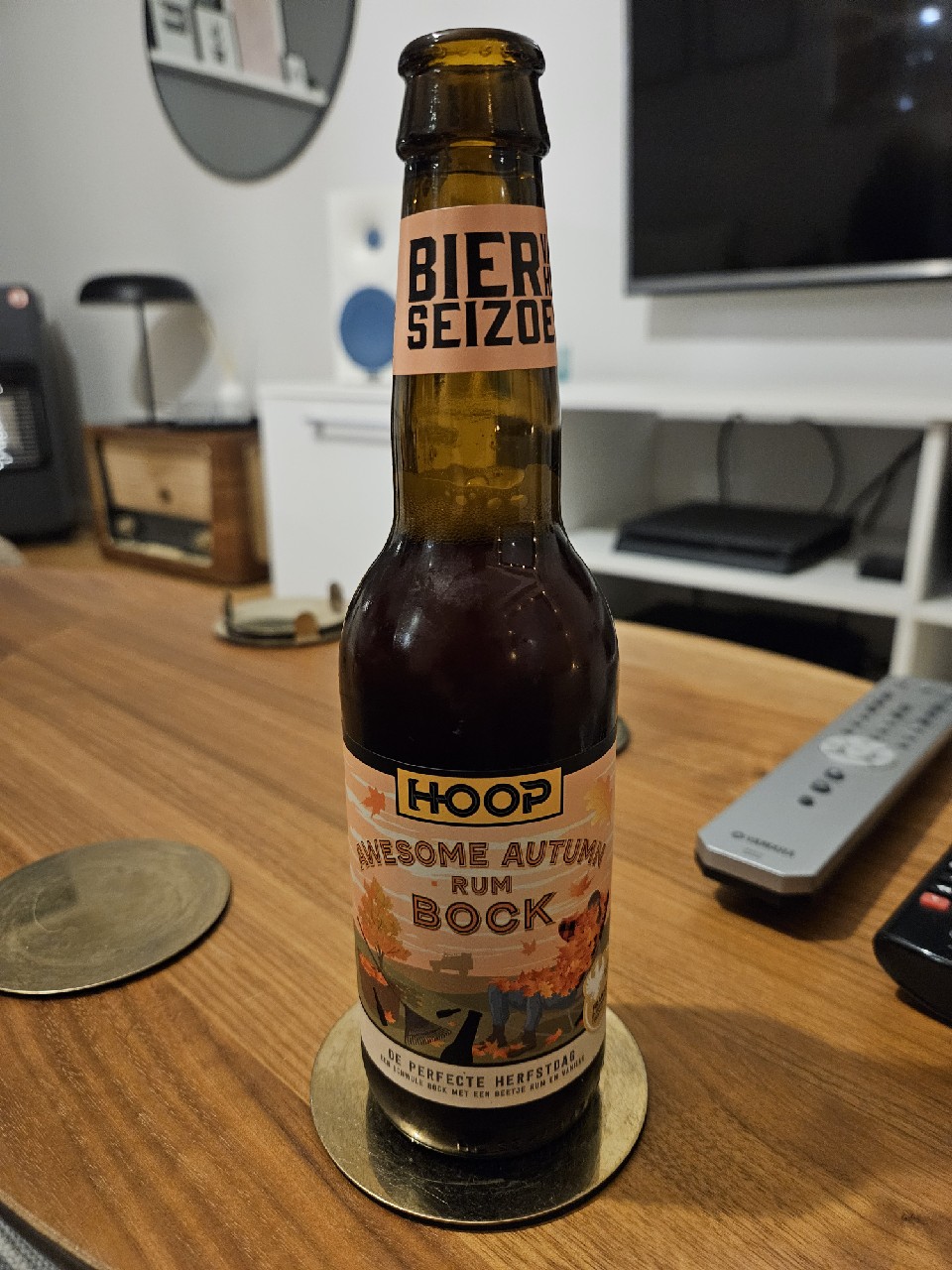 Awesome Autumn Rum Bock, Brouwerij Hoop