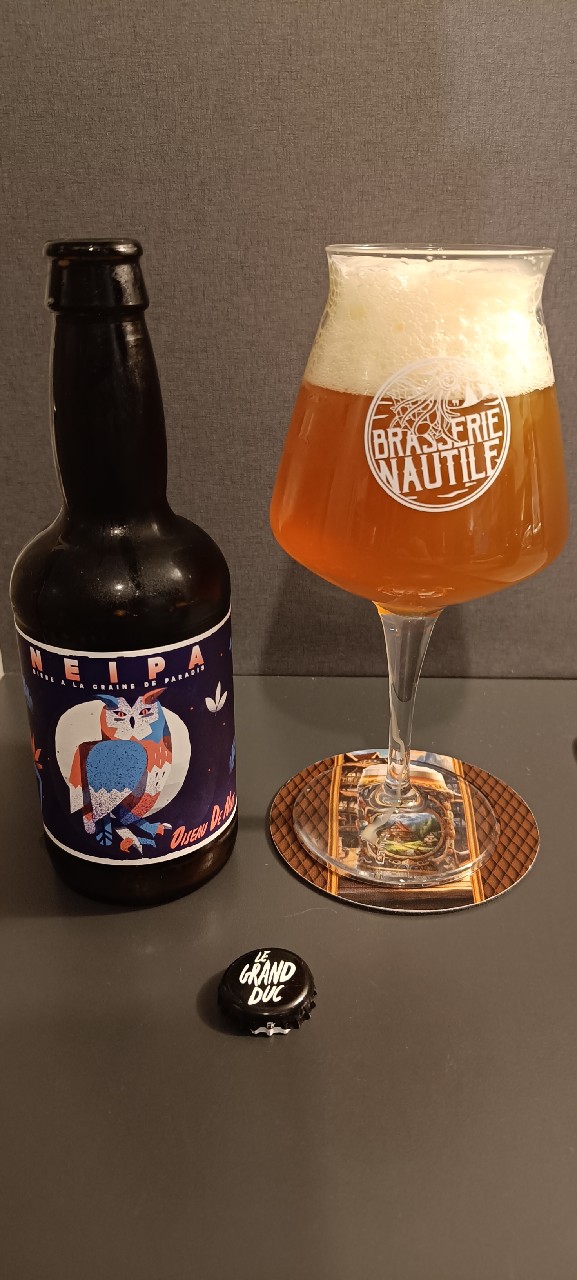 NEIPA Bière À La Graine De Paradis, Le Grand Duc