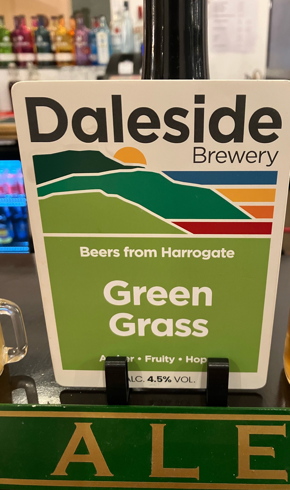 Green Grass, Daleside Brewery