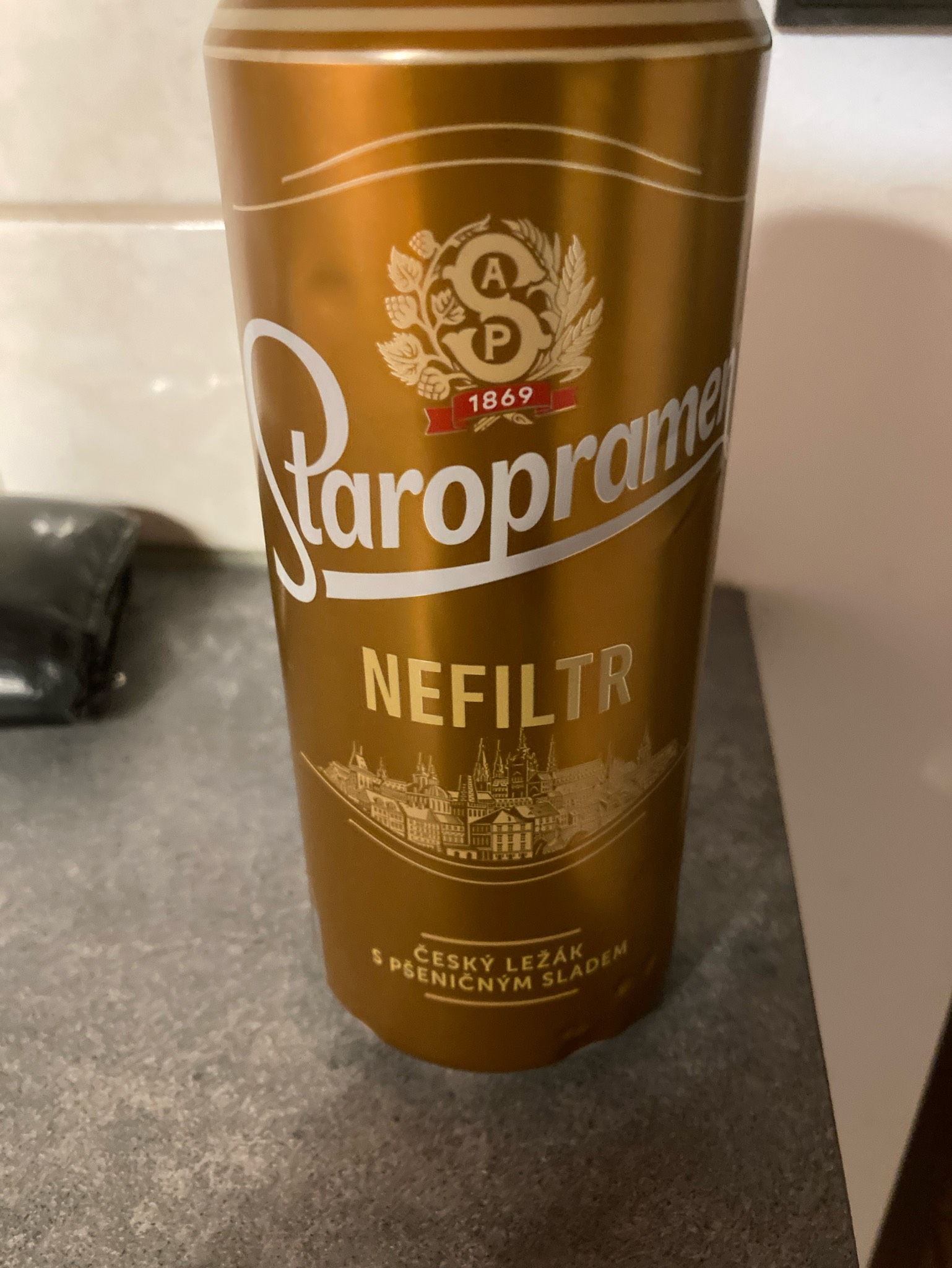 Staropramen Unfiltered / Nefiltrovaný / Wheat / Pšeničný, Czech Republic