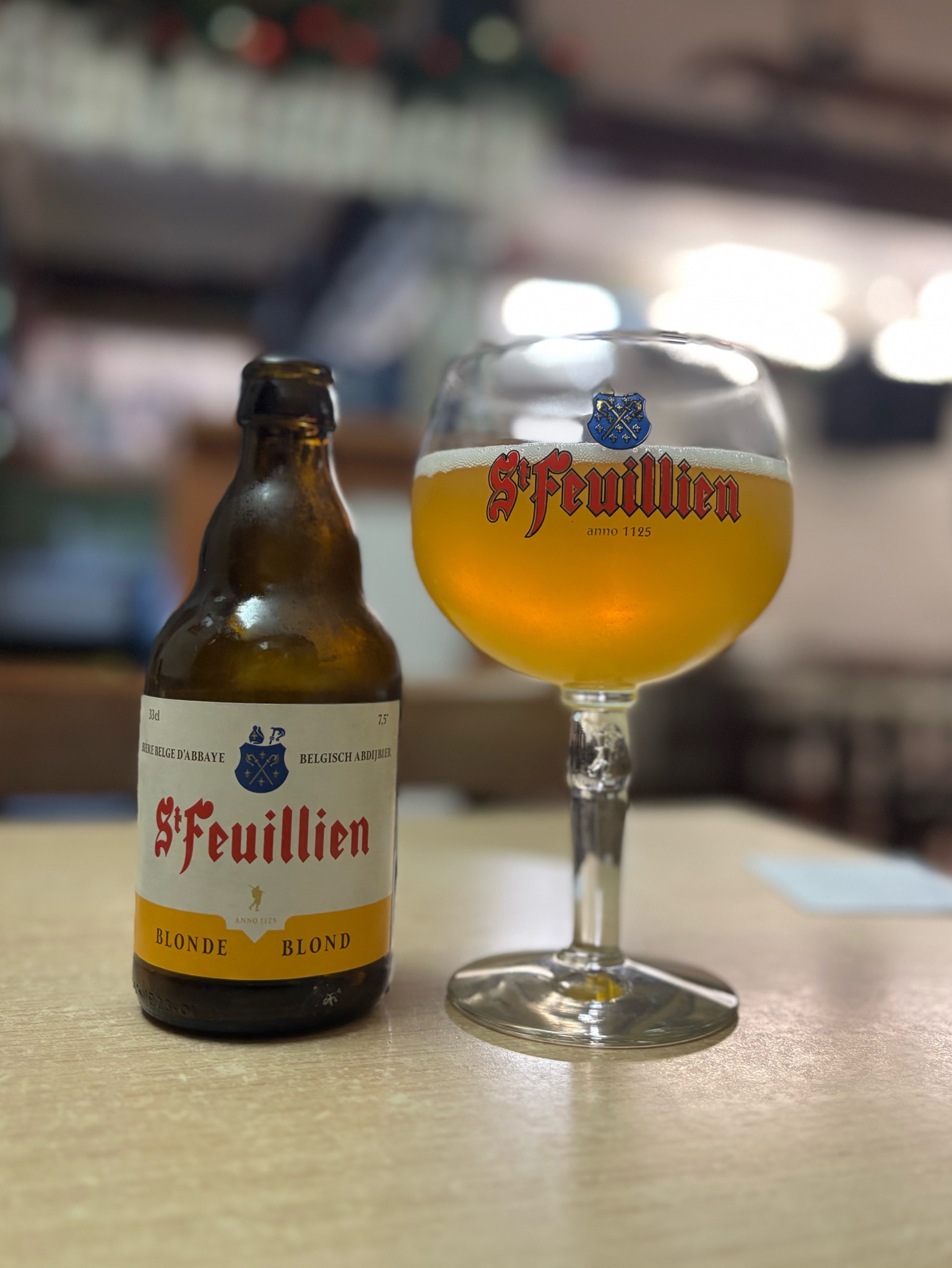 St-Feuillien Blonde | Blond, Belgium