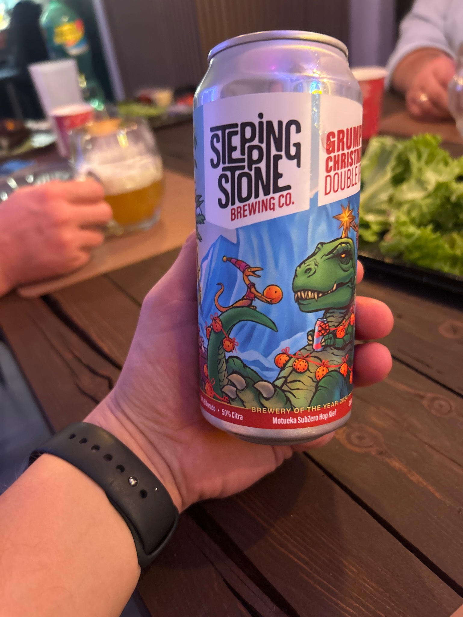 Grumpy christmas, Stepping Stone Brewing Company