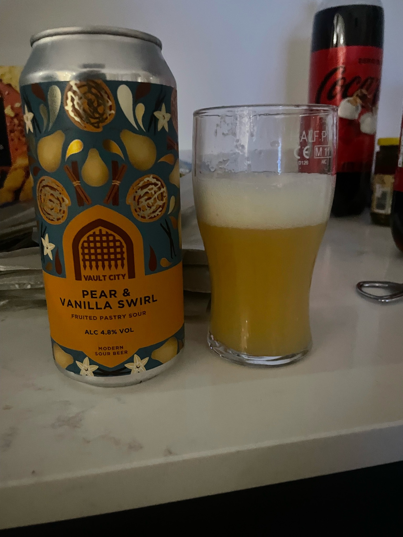 Pear and vanilla swirl, Scotland