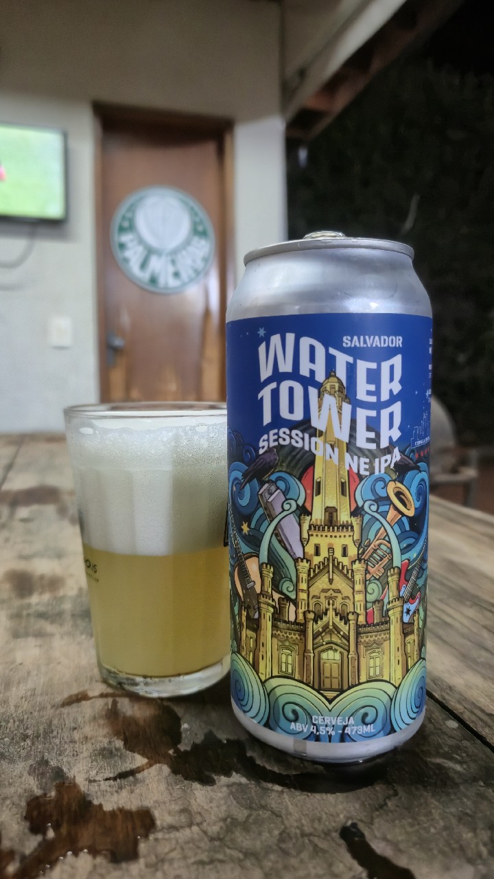 water tower, Salvador Brewing Co