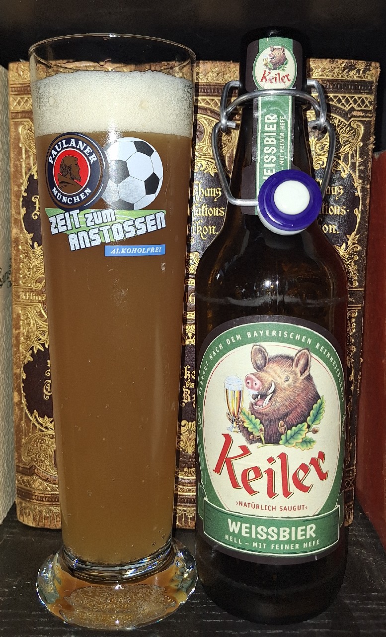 Keiler Weißbier Hell, Germany
