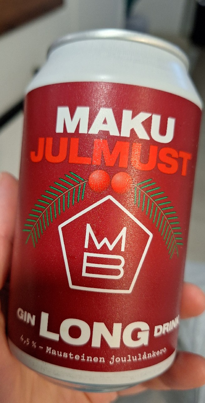 Julmust Gin Long Drink, Finland