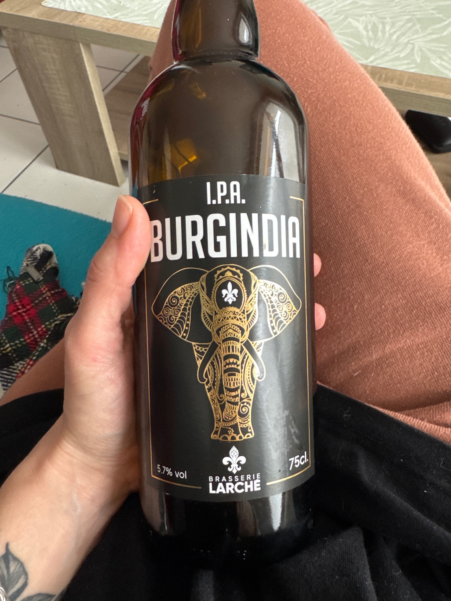 Burgindia IPA, Brasserie Larché