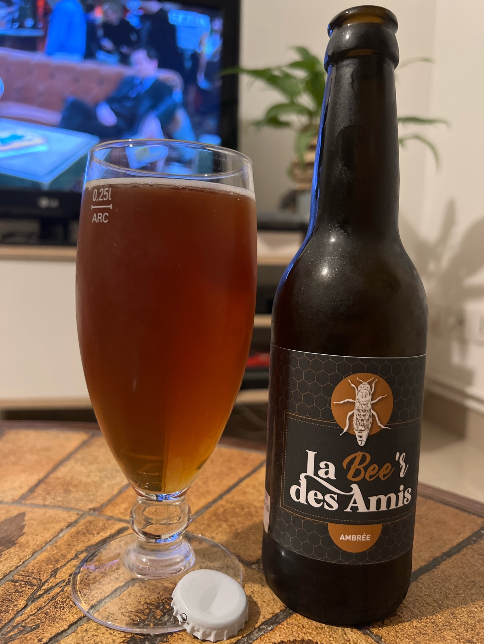 La Bee'r Des Amis Ambrée, France