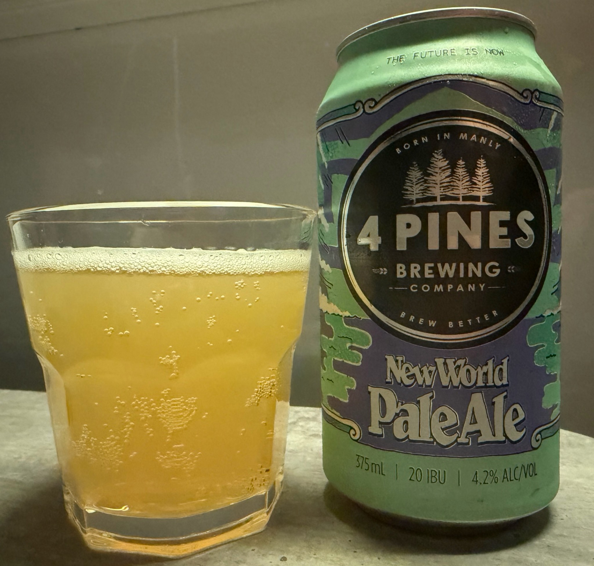 New World Pale Ale, 4 Pines Brewing Company (AB InBev)