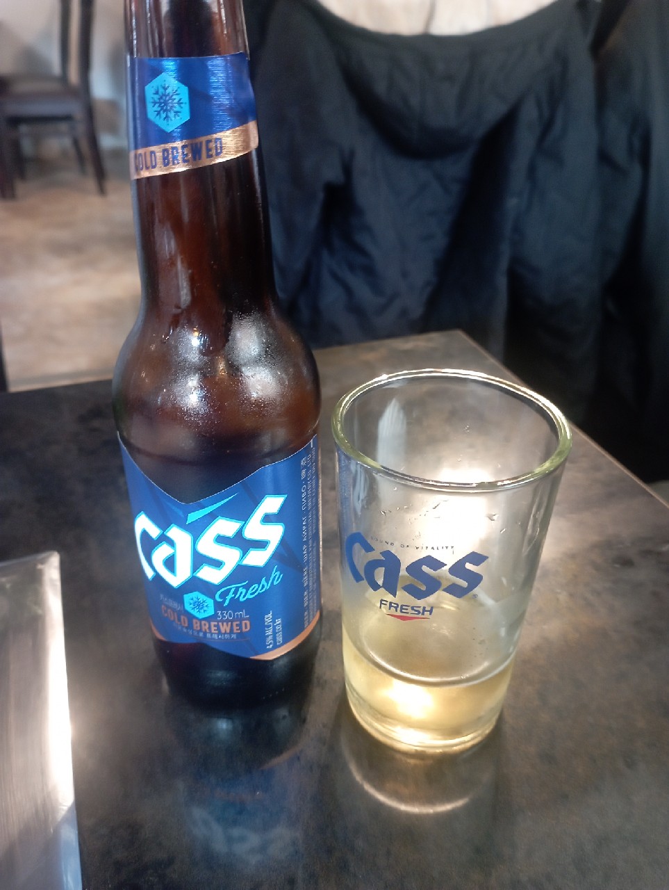 Cass Fresh, Oriental Brewery (AB-InBev)