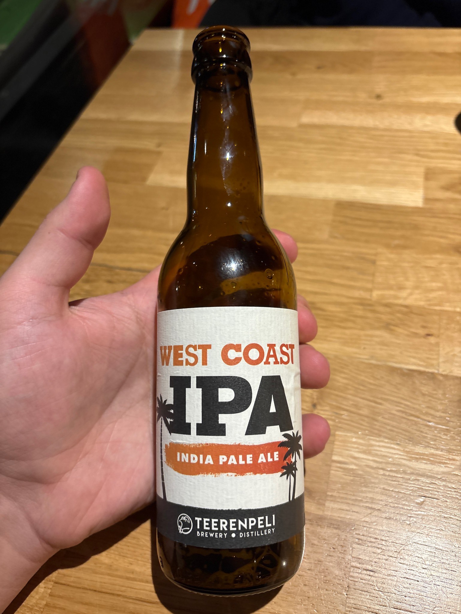 West Coast IPA, Teerenpeli Panimo & Tislaamo