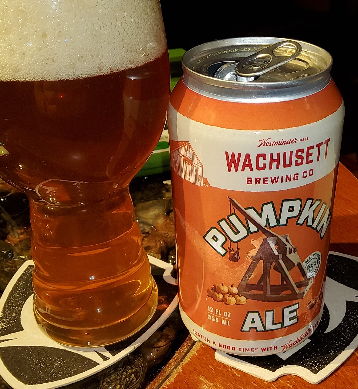 pimpkin ale, Wachusett Brewing Company