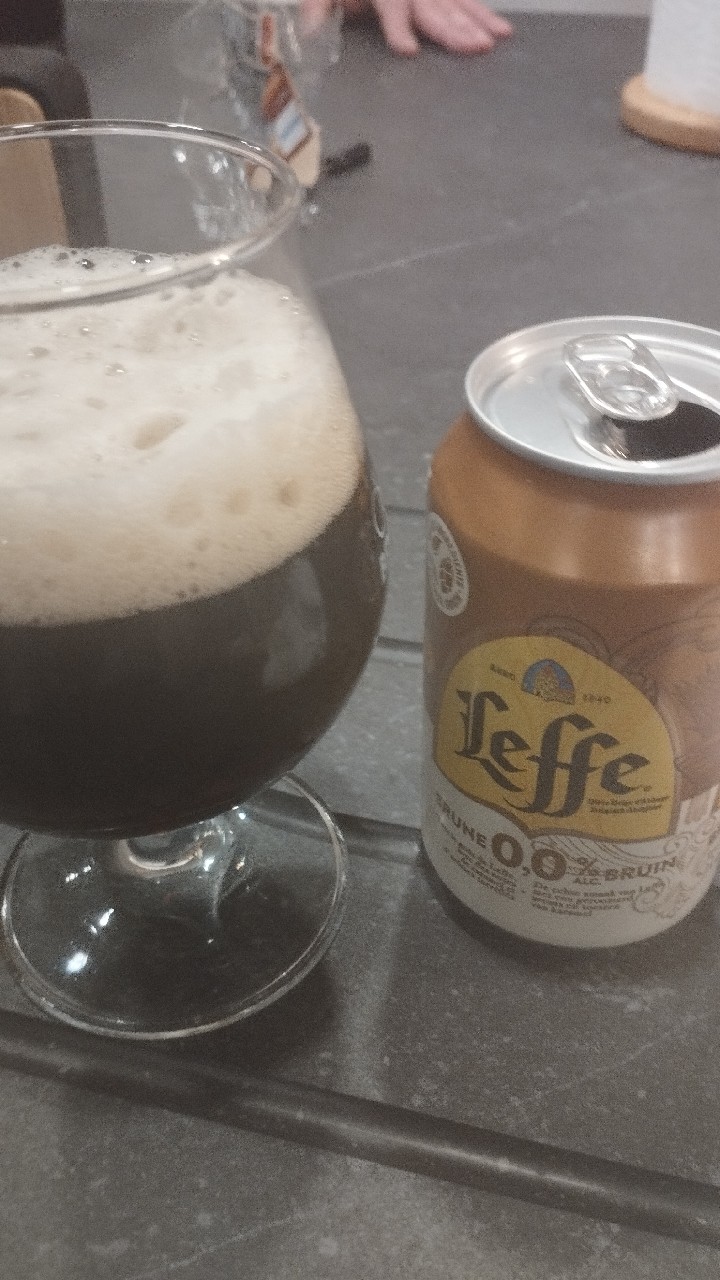 Leffe Brune / Bruin 0,0%, Belgium