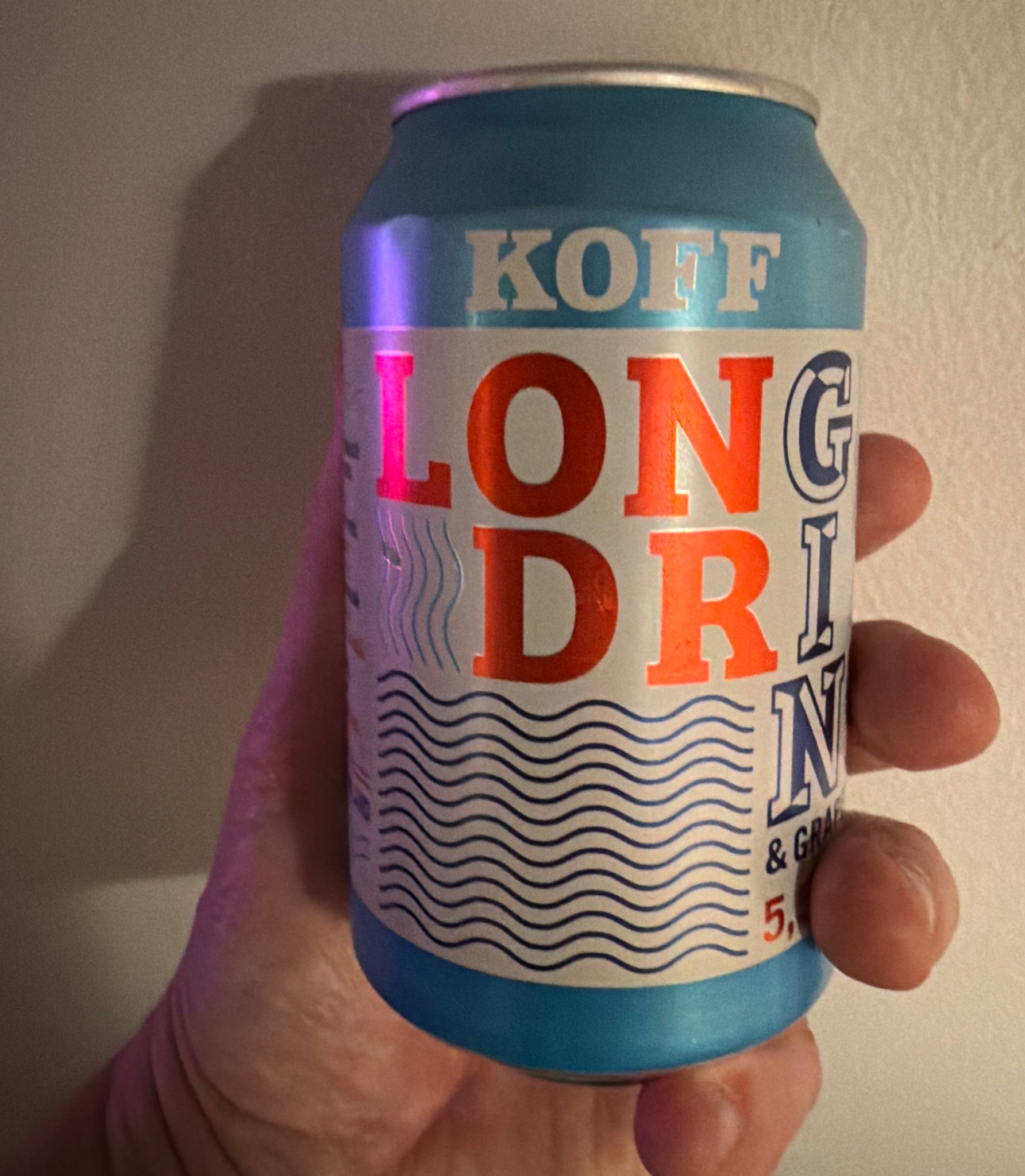 KOFF Long Drink Gin & Grapefruit, Finland