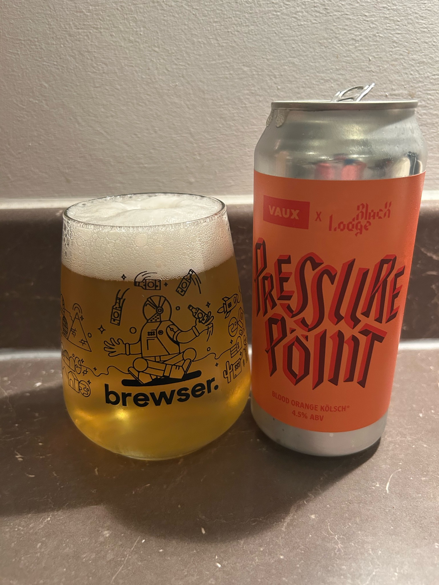 Pressure Point, Vaux Brewery