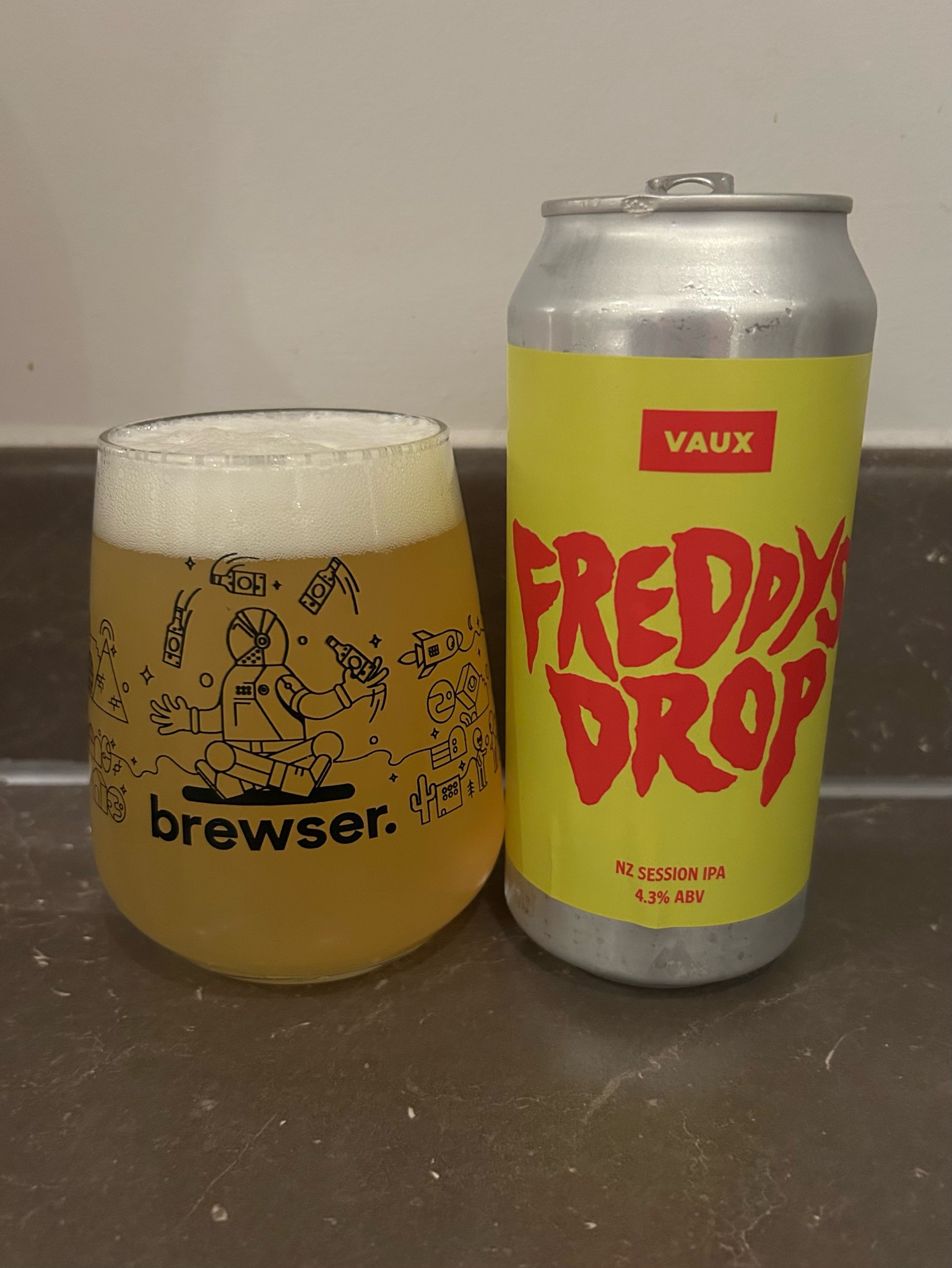 Freddy's Drop, Vaux Brewery