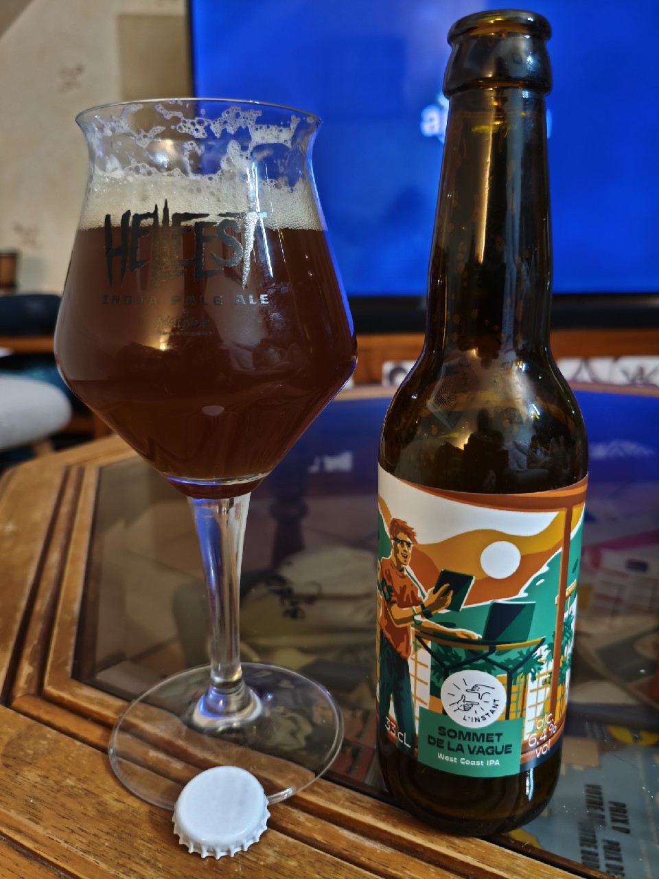 Sommet de la Vague, L'Instant