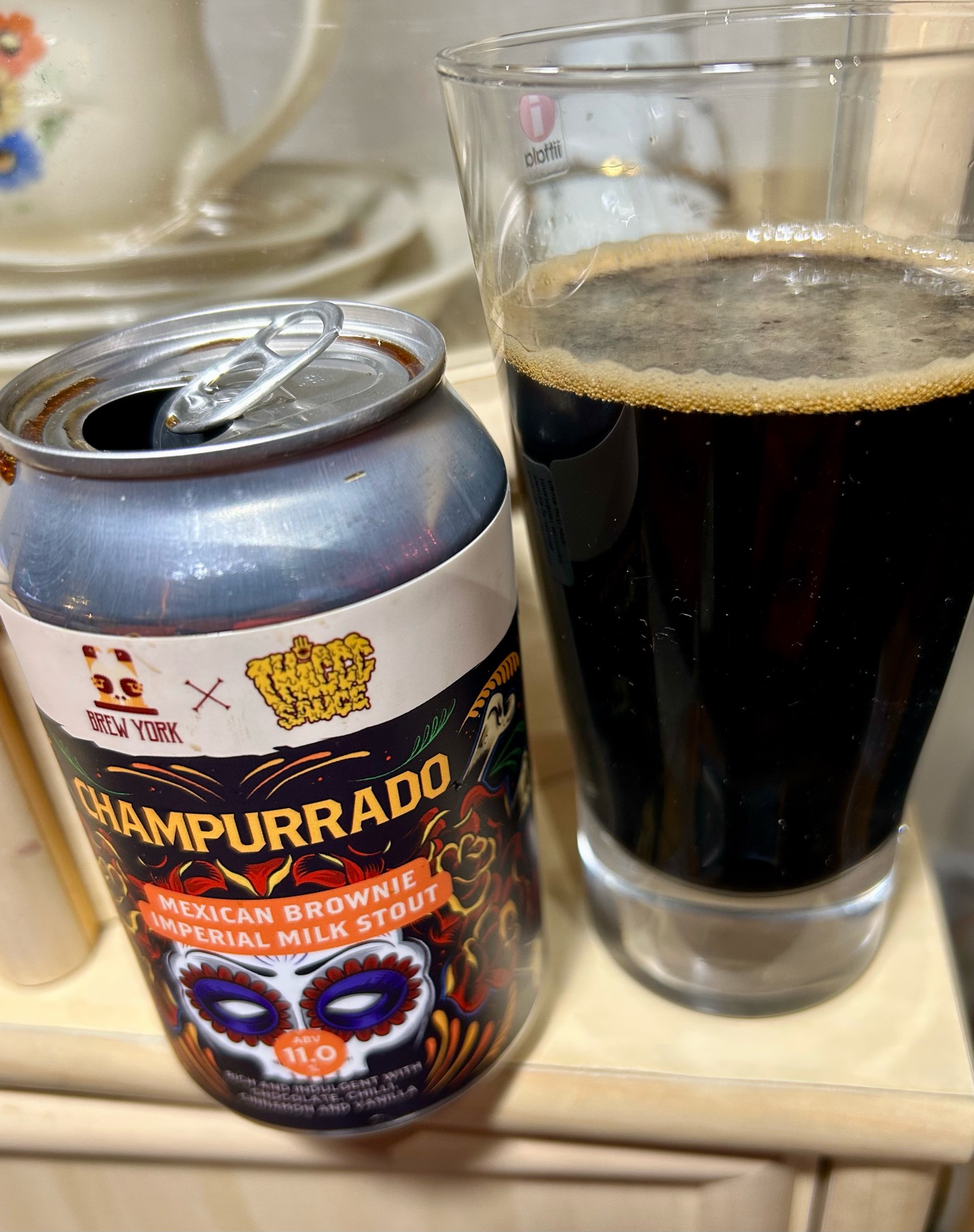 Champurrado, Brew York