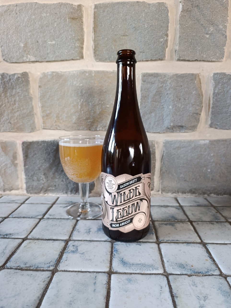 Wilde Leeuw Saison Brett Pêche Abricot, France