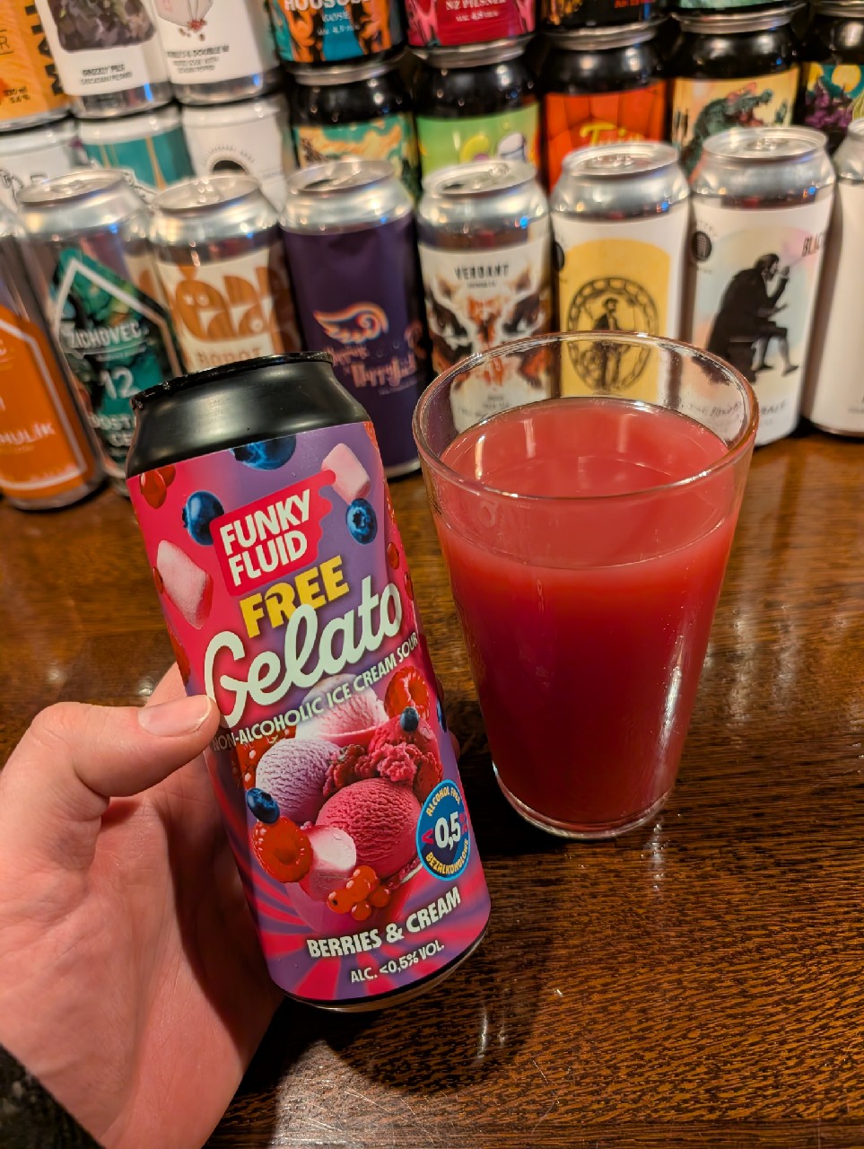 Free Gelato: Berries & Cream, Poland