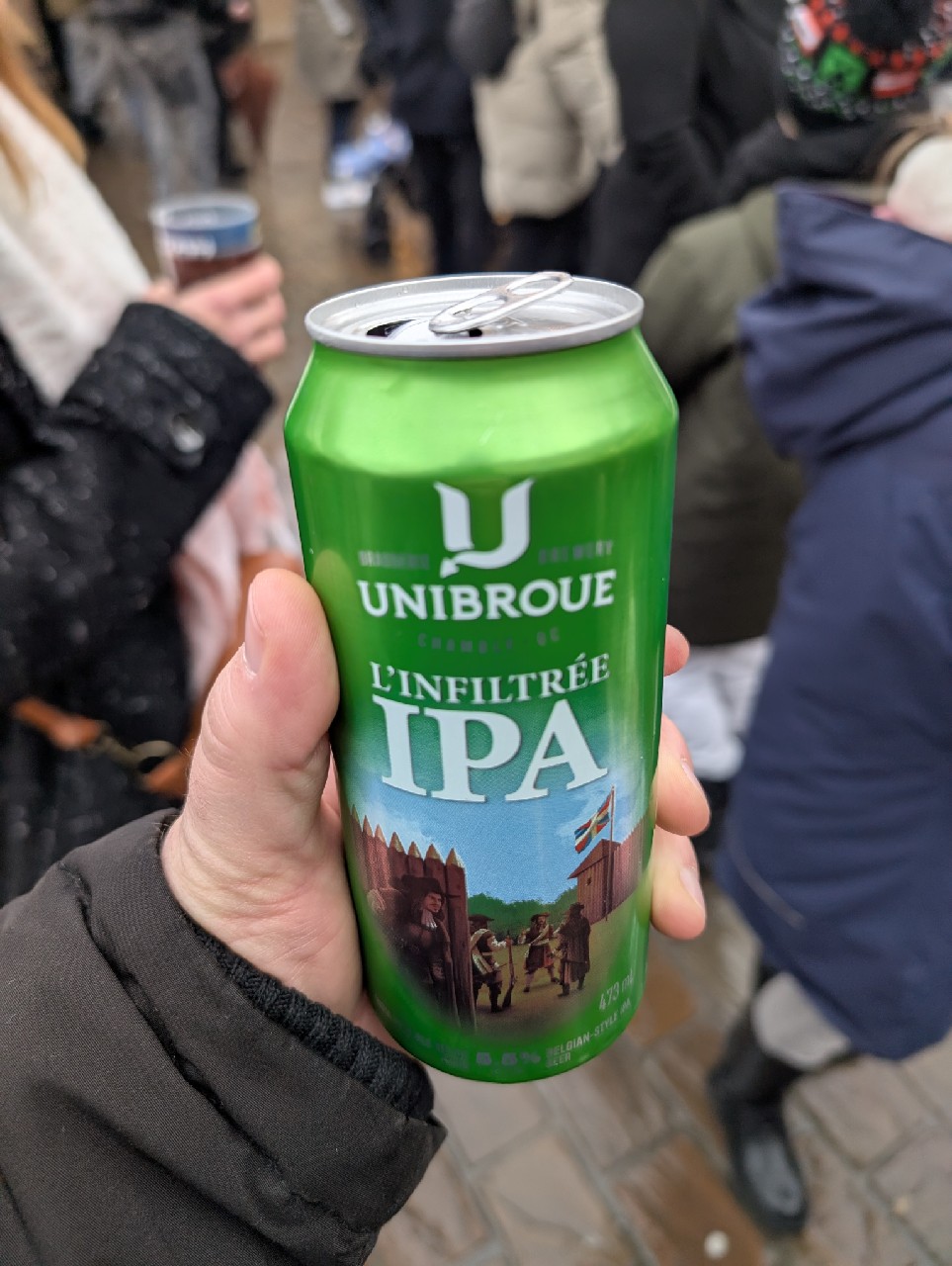 L'infiltrée IPA, Unibroue (Sapporo)