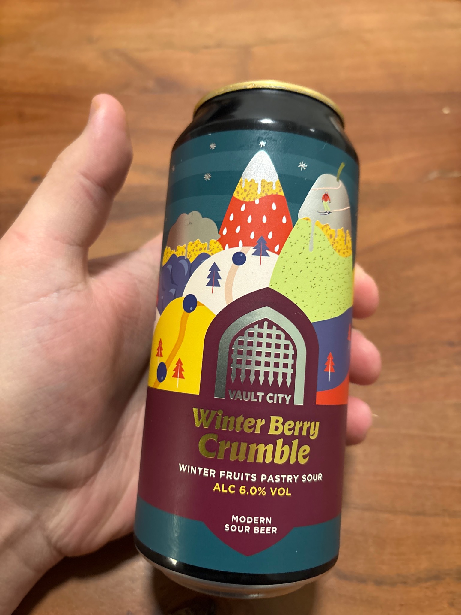 Winter Berry Crumble, Scotland