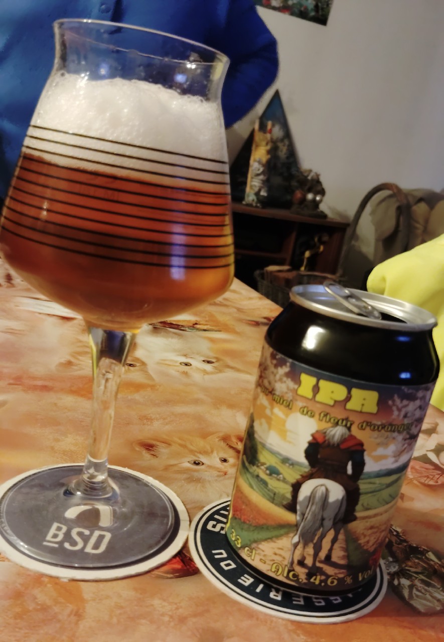 IPA Au Miel De Fleur D'oranger, Bee King