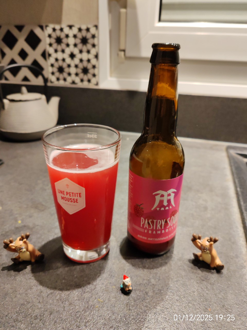 Pastry sour framboise, Brasserie Taal