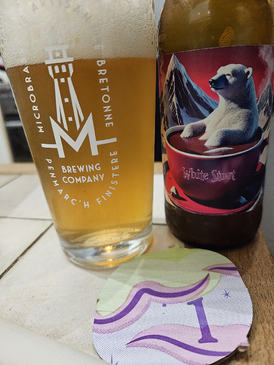 White Stout, Brasserie Les 2 Ours