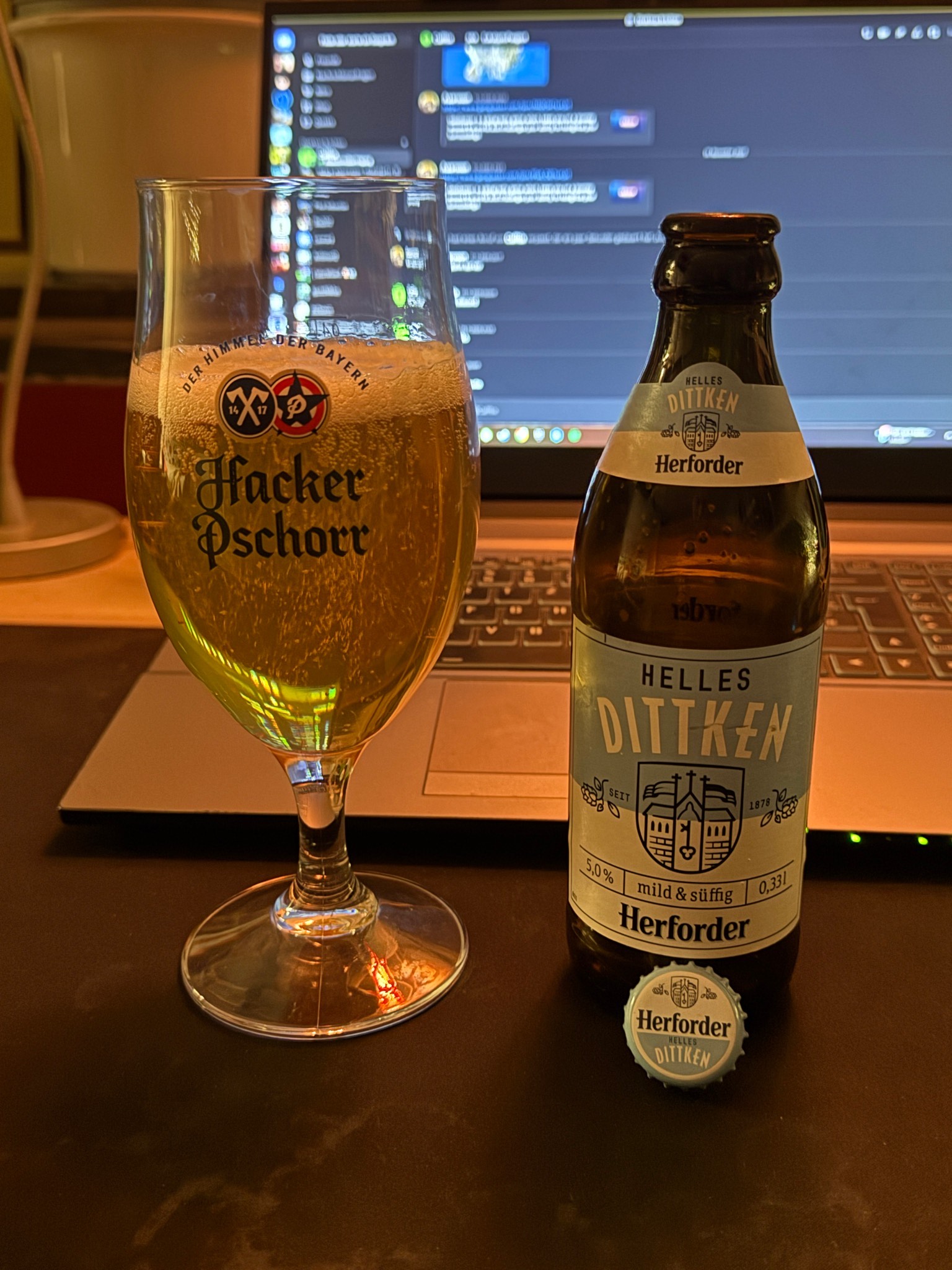 Helles Dittken, Herforder Brauerei (Warsteiner)