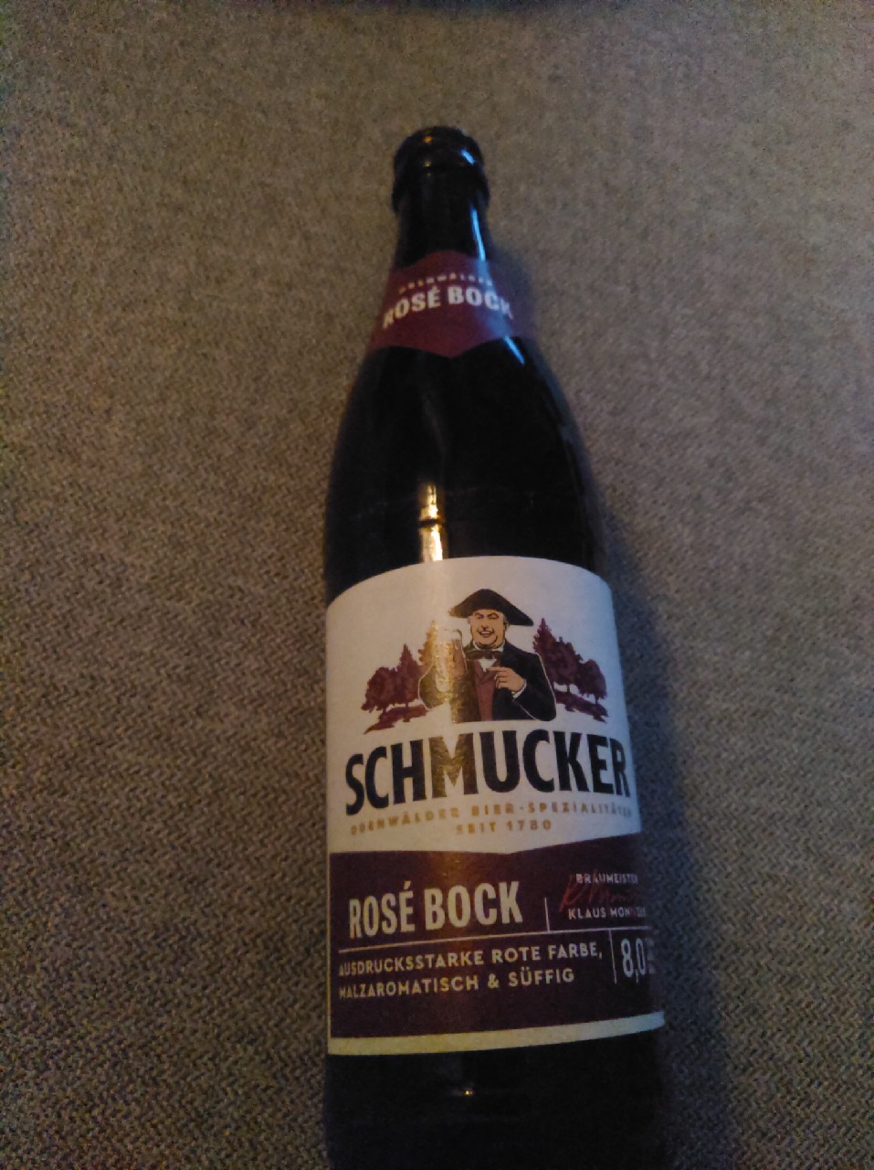 Schmucker Rosé Bock, Privat-Brauerei Schmucker
