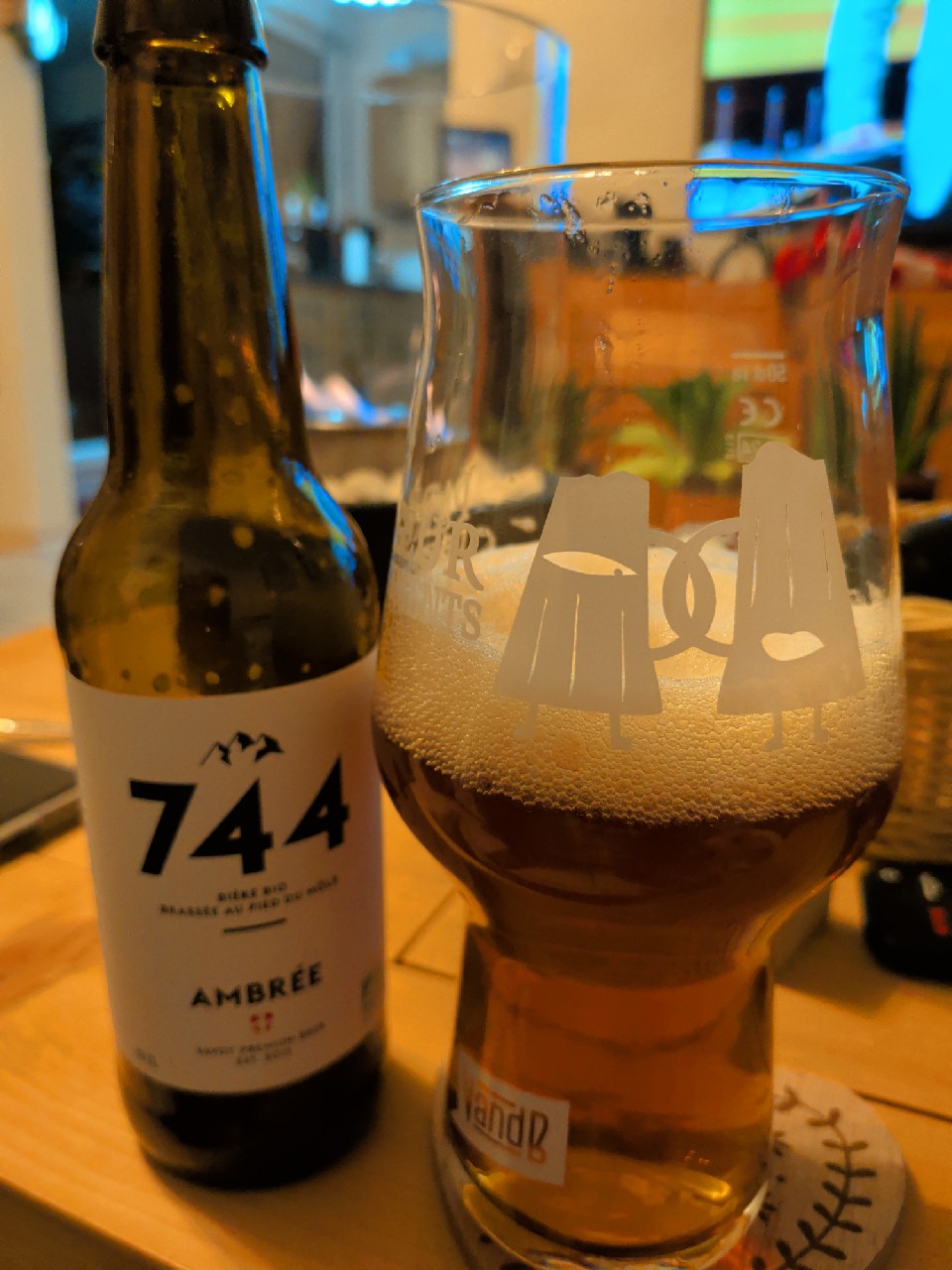 744 Ambrée, La Brasserie 744