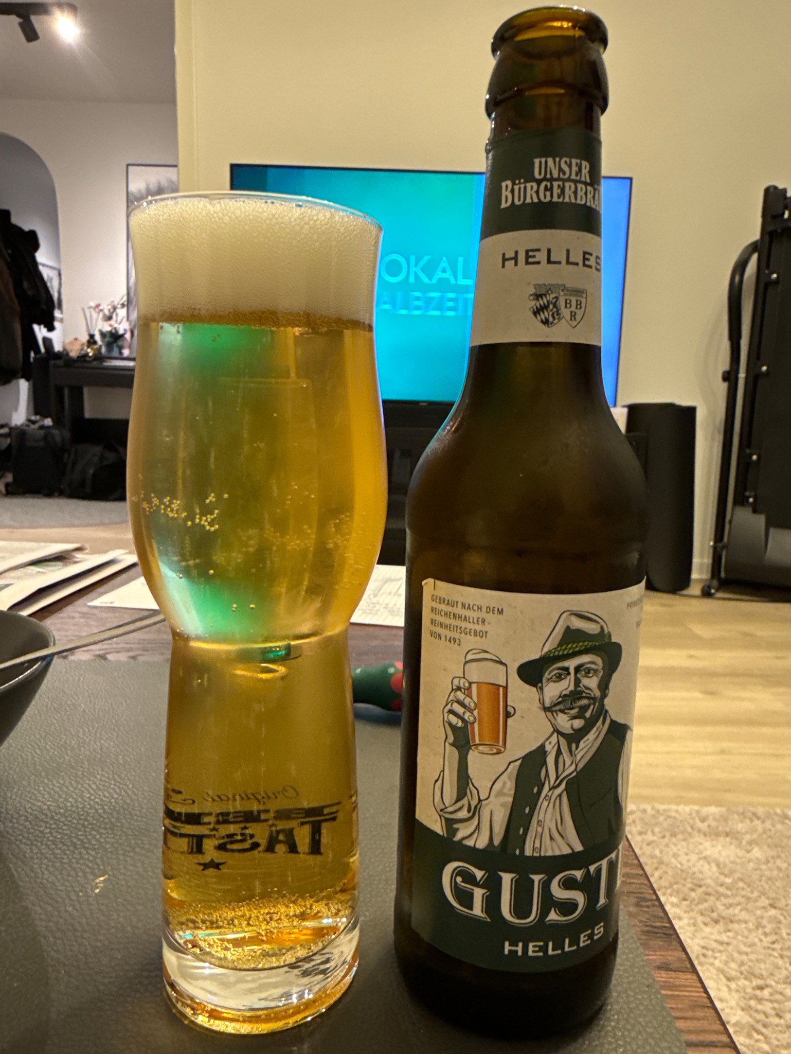 Gustl Bayrisch Hell, Bürgerbräu Bad Reichenhall