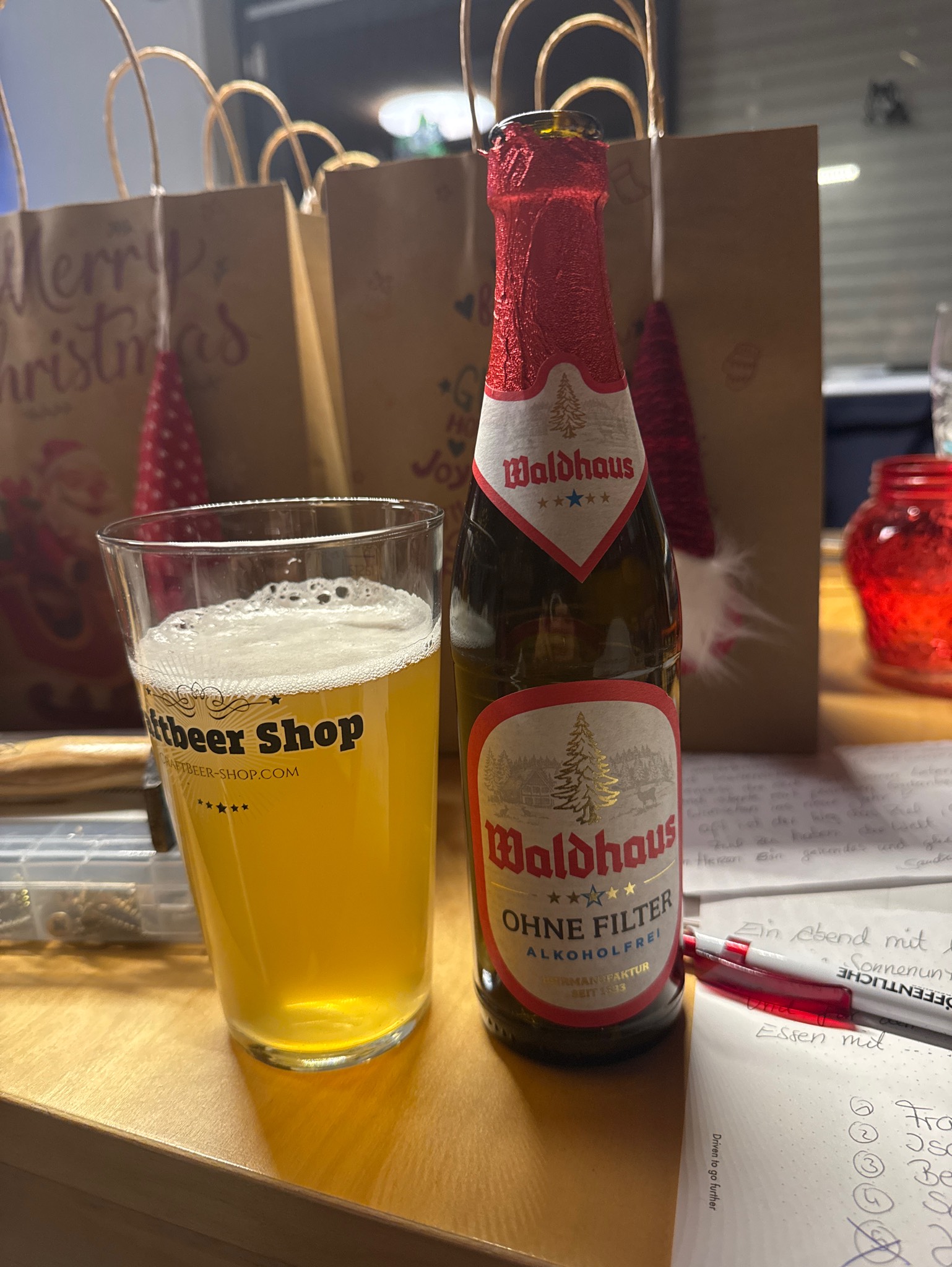 Ohne Filter Alkoholfrei, Waldhaus Privatbrauerei
