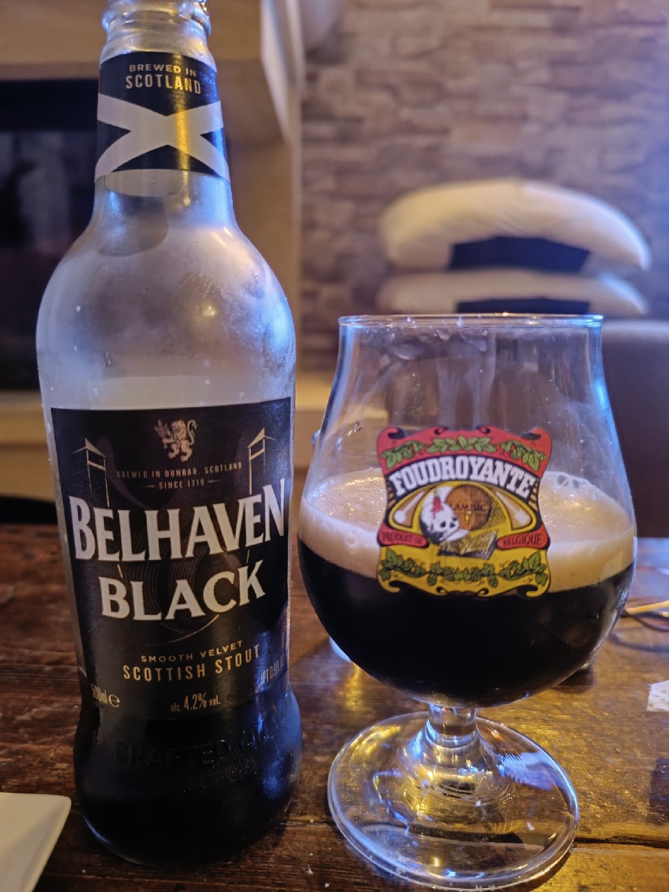 Black Scottish Stout, Belhaven Brewery (Greene King)